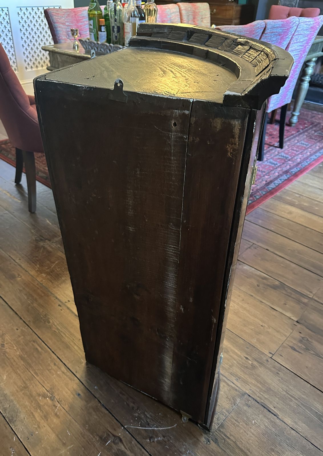 Mahogany Period Tall Georgian Corner Cabinet photo furniture