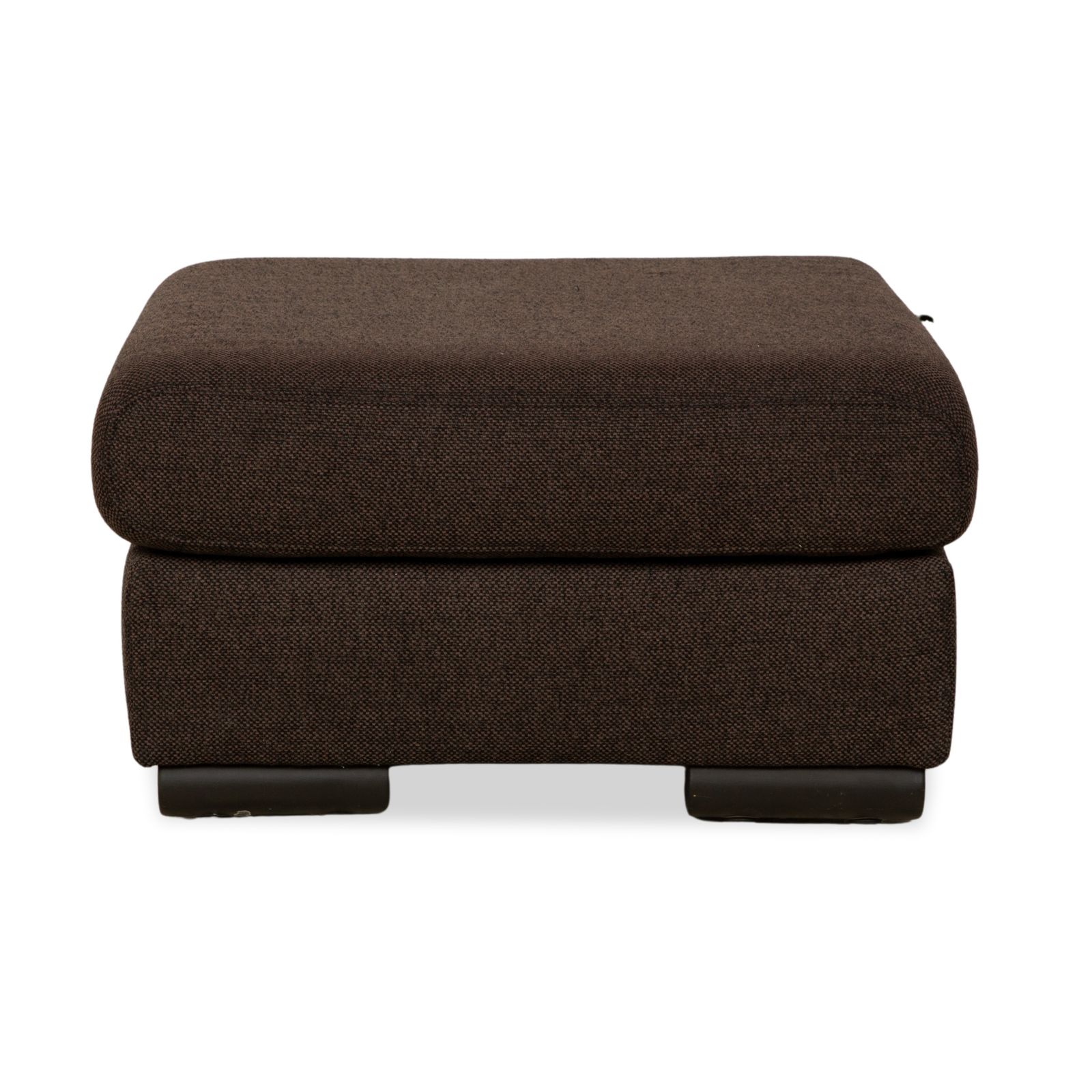 photo furniture Pouf Ewald Schillig Loft en tissu, gris-brun