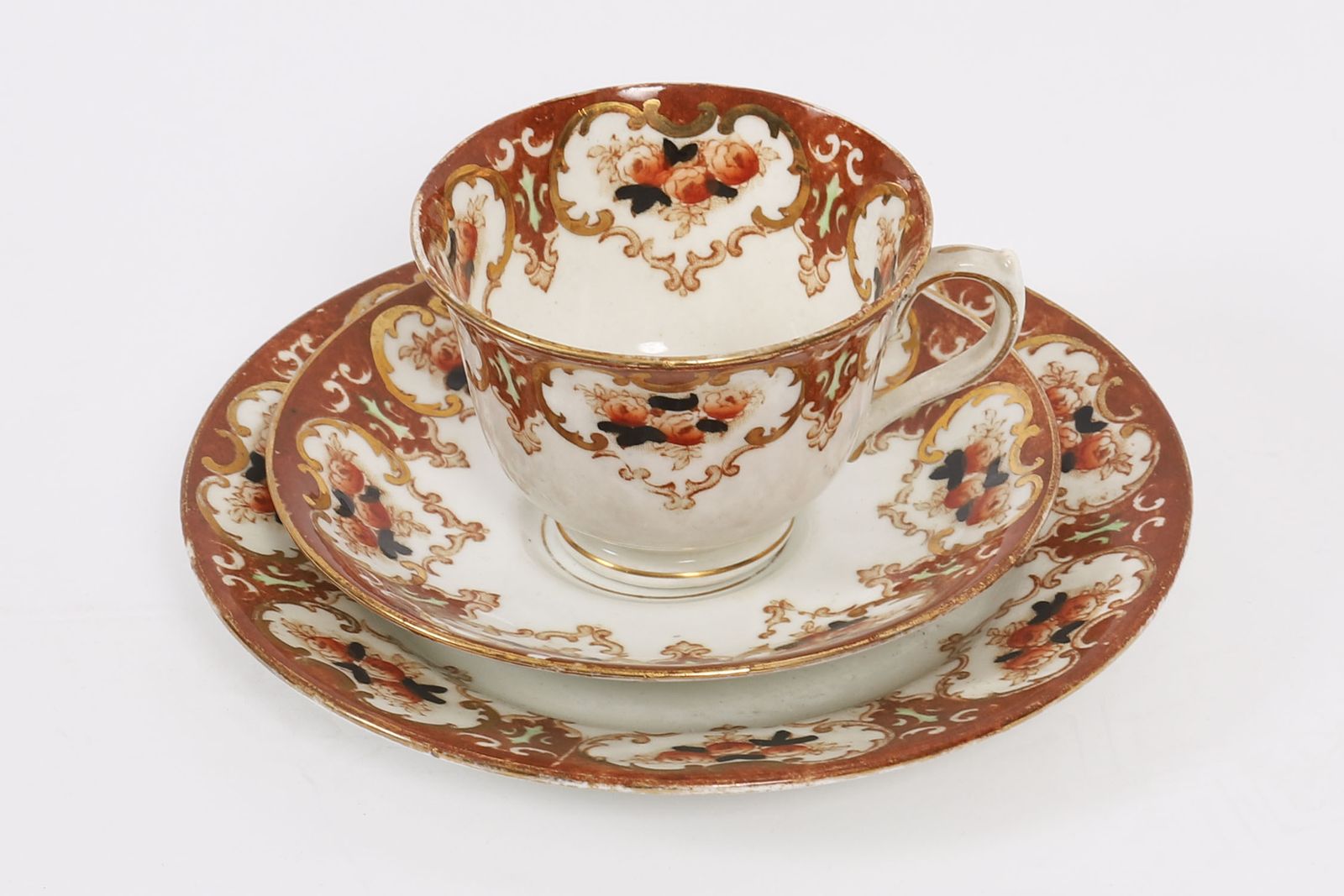 Antique 21 Piece Royal Albert Crown China Porcelain Tea Set 1917 To 1925 photo Home Decor