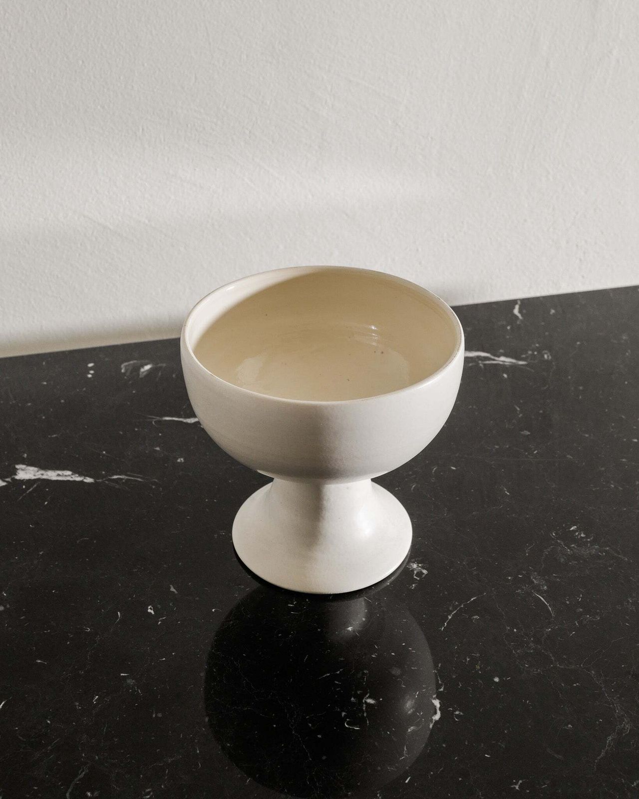 A Rare French Mid Century Ceramic Vase In White Attributed To Georges Jouve Produced In France, 1950s photo for sale