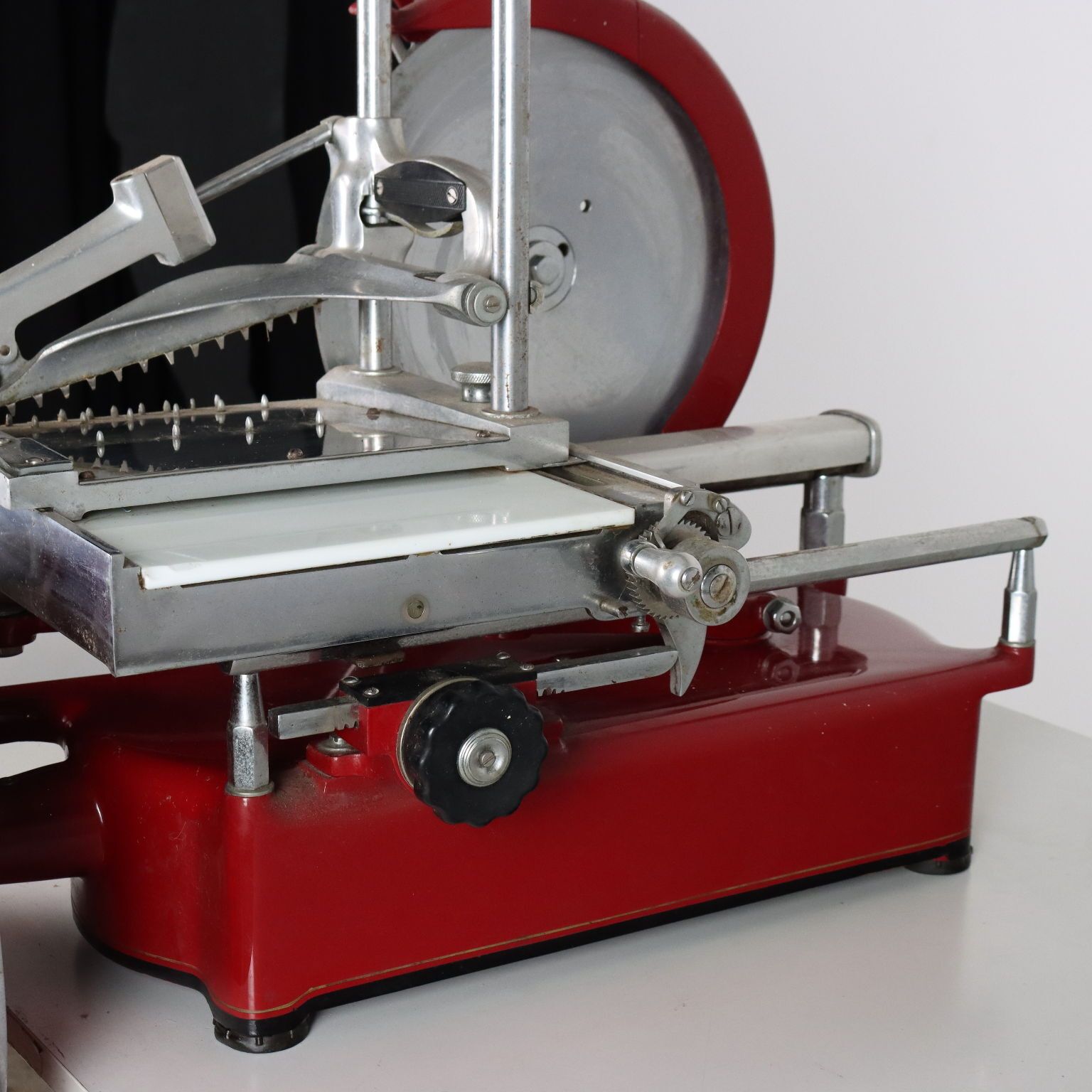 Vintage Slicer Berkel Style Metal Europe XX Century photo 2300.0