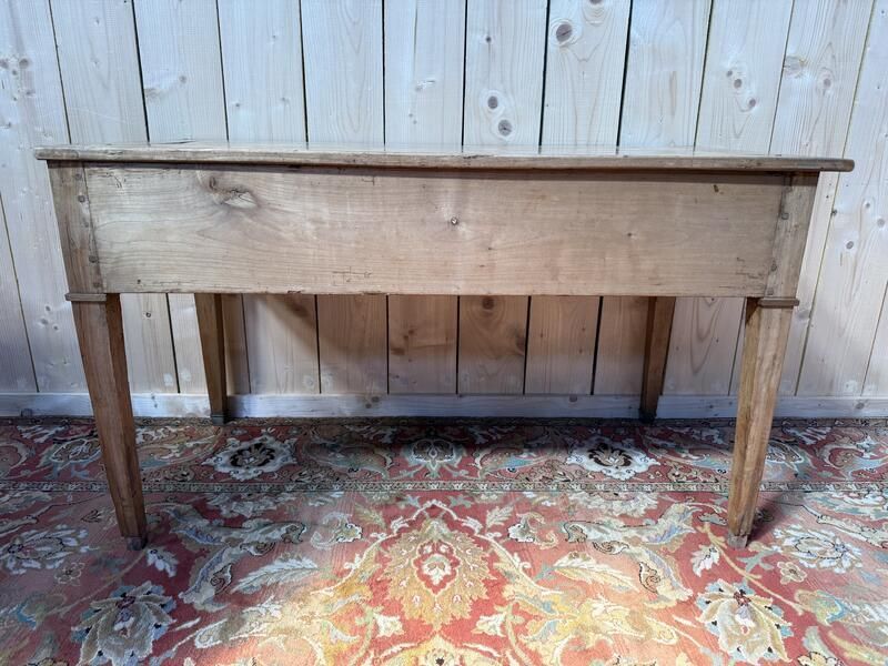 Bureau Plat En Merisier époque Louis XVI photo vinterior