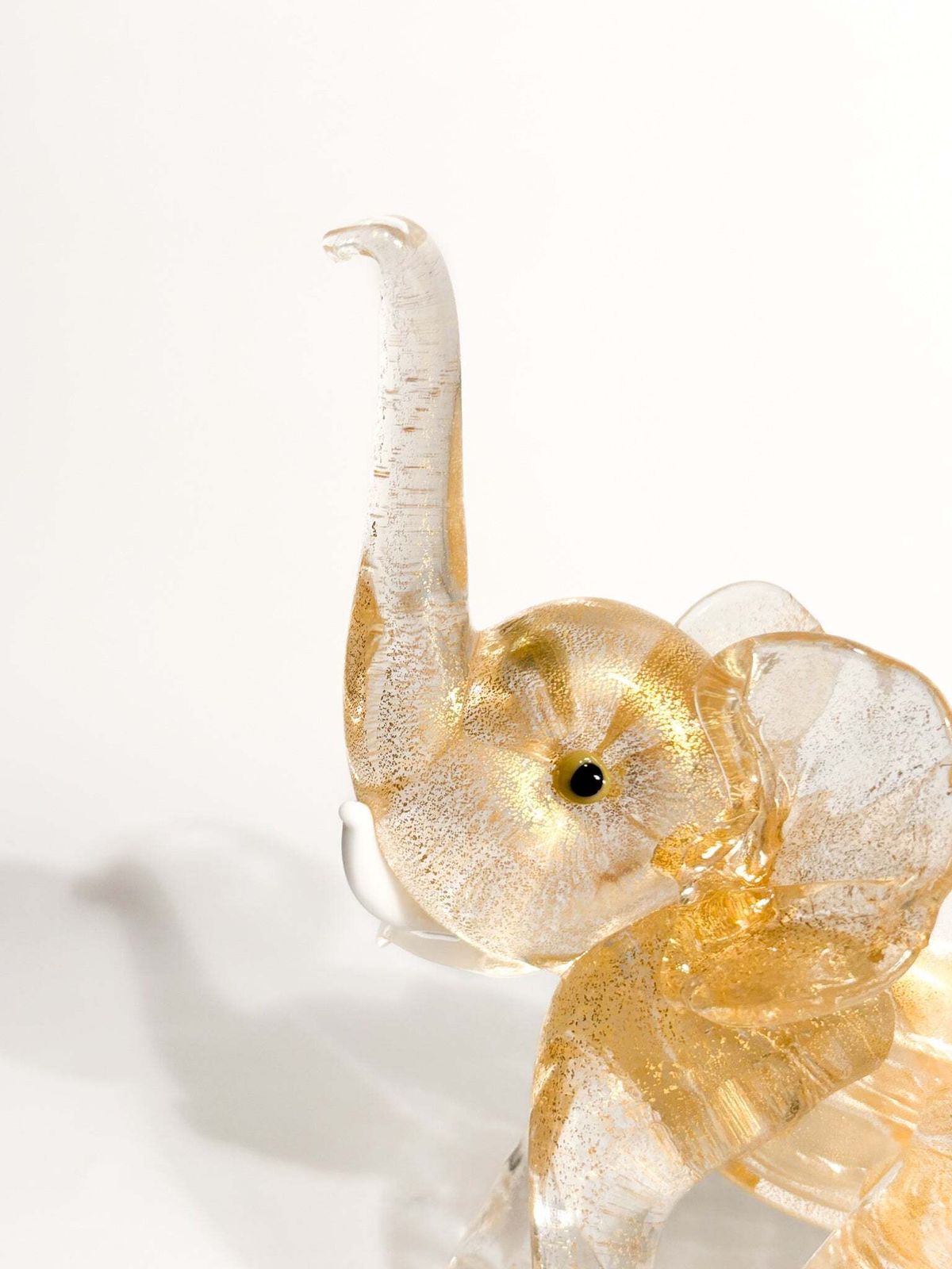 Murano Glass And Gold Leaf Elephant Attributed To Ercole Barovier, 1930s photo buy