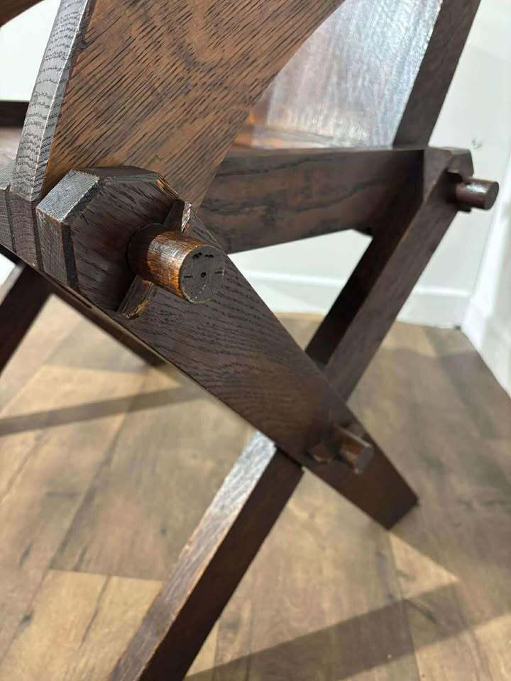 Oak Glastonbury / Ecclesiastical Chair photo vinterior