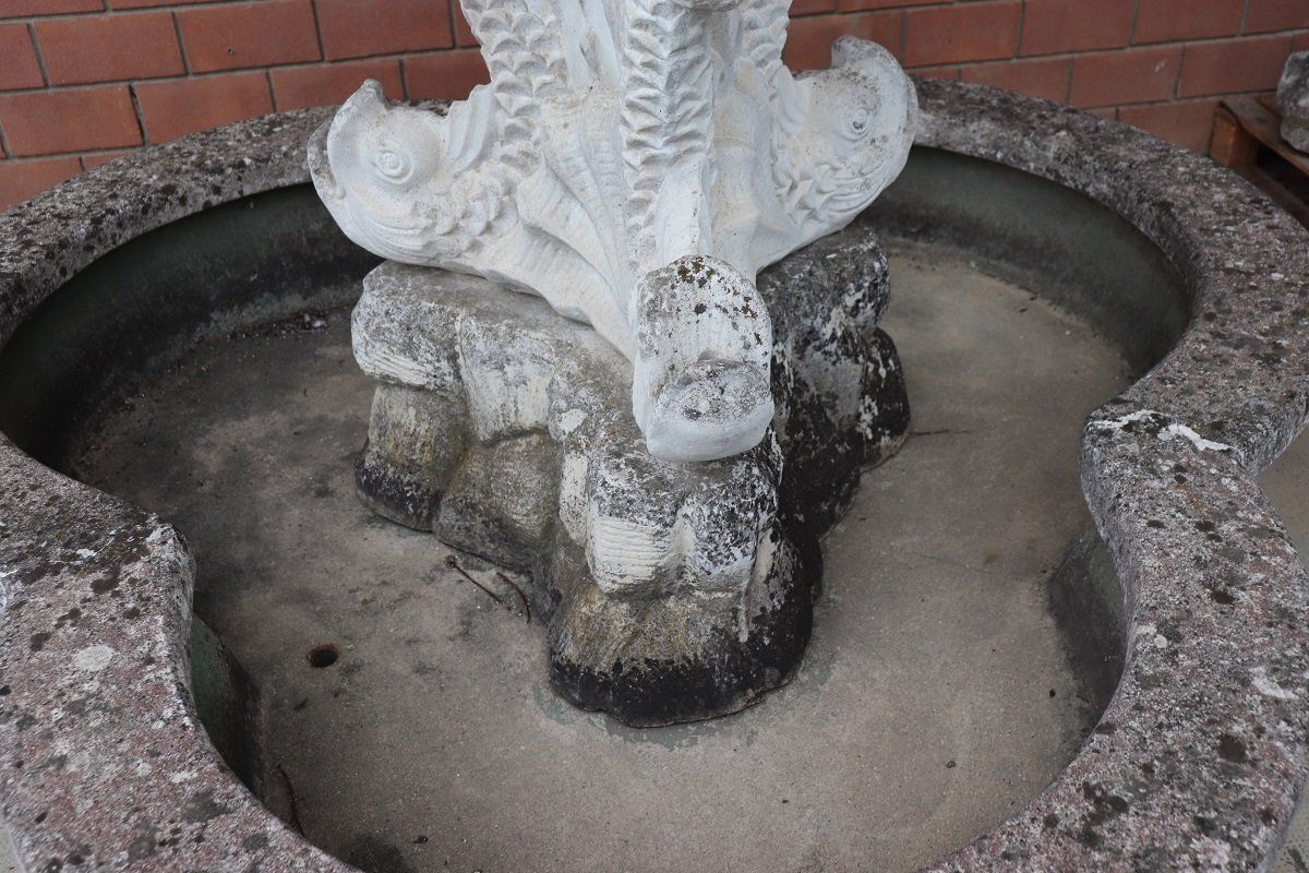 photo buy Large Early 20th Century Garden Fountains, Set Of 2