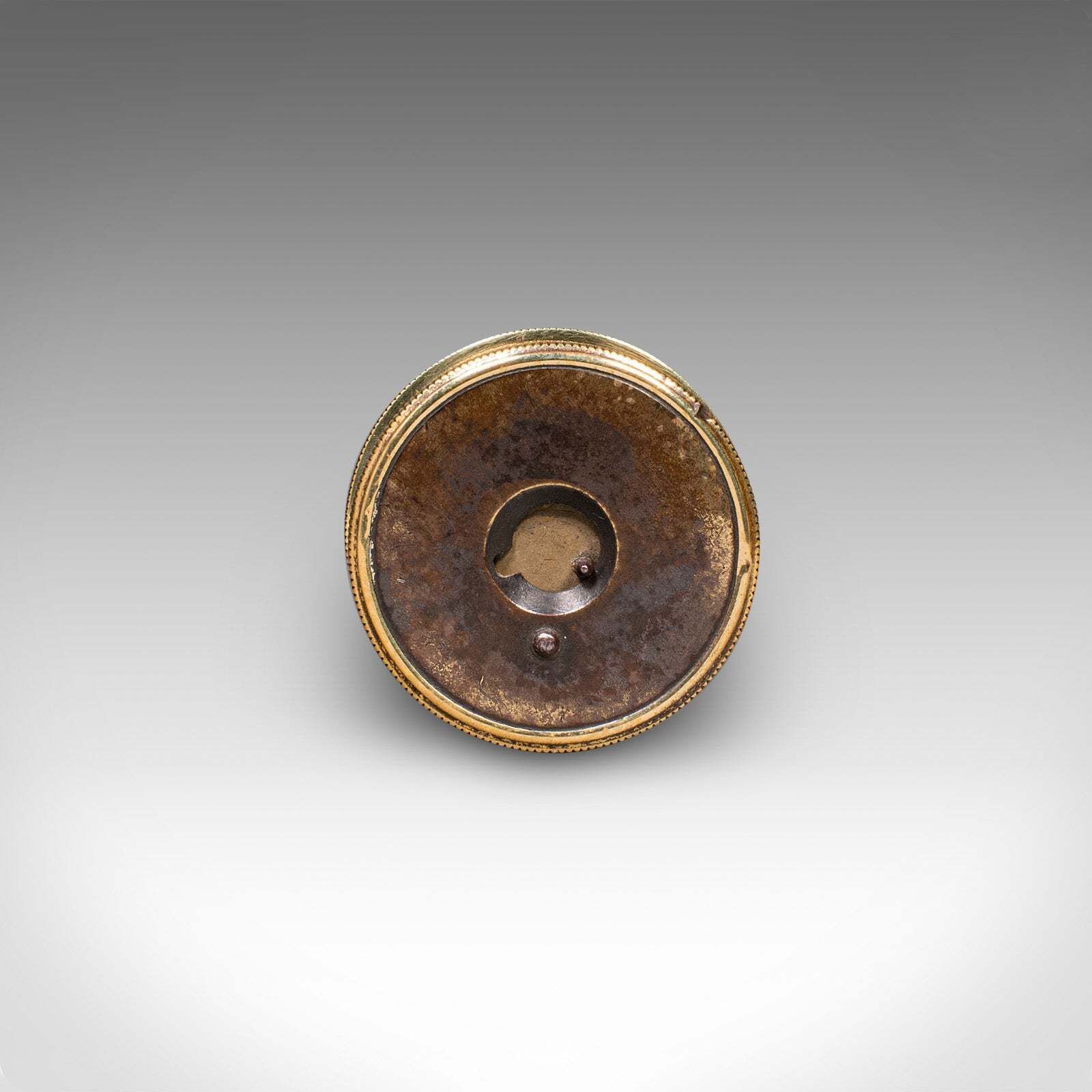 photo furniture Small Antique 3 Draw Telescope, English Brass, Fruitwood, Terrestrial, Victorian