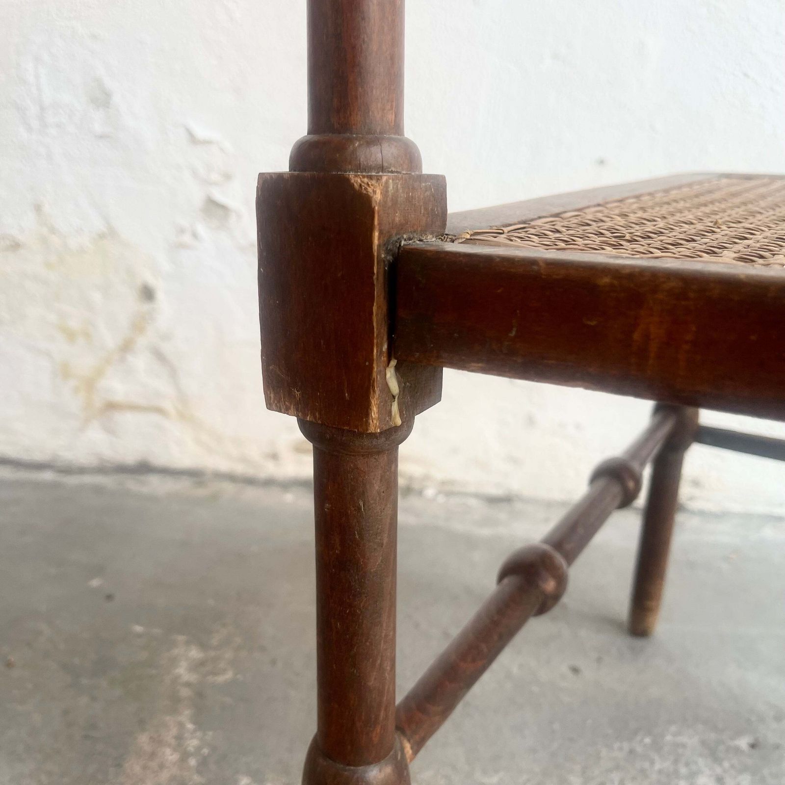 Antique French Bobbin Chair   #1564 photo buy