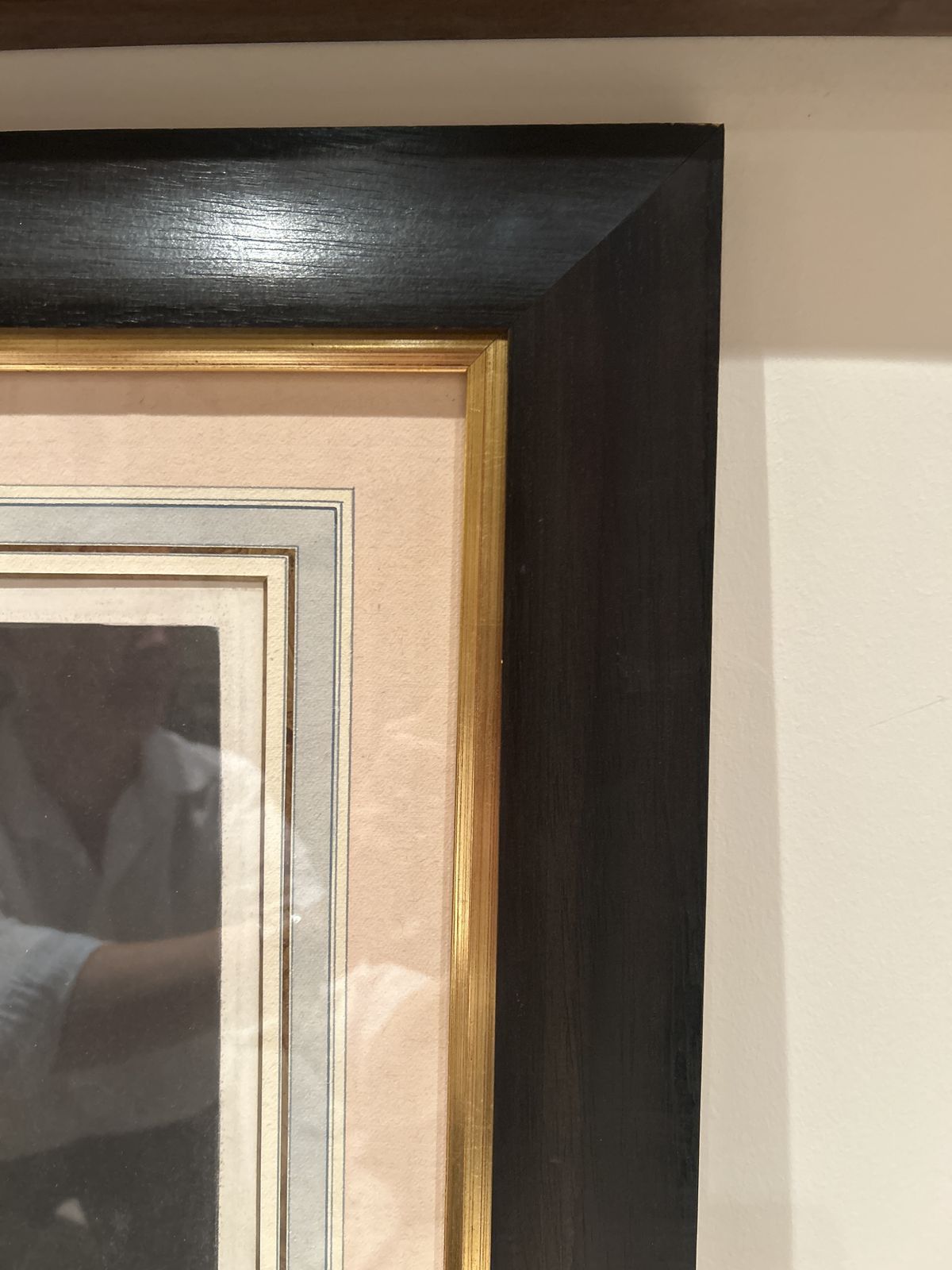 Portrait Of Duke Of Wellington   Hand Coloured Print Framed And Mounted photo furniture
