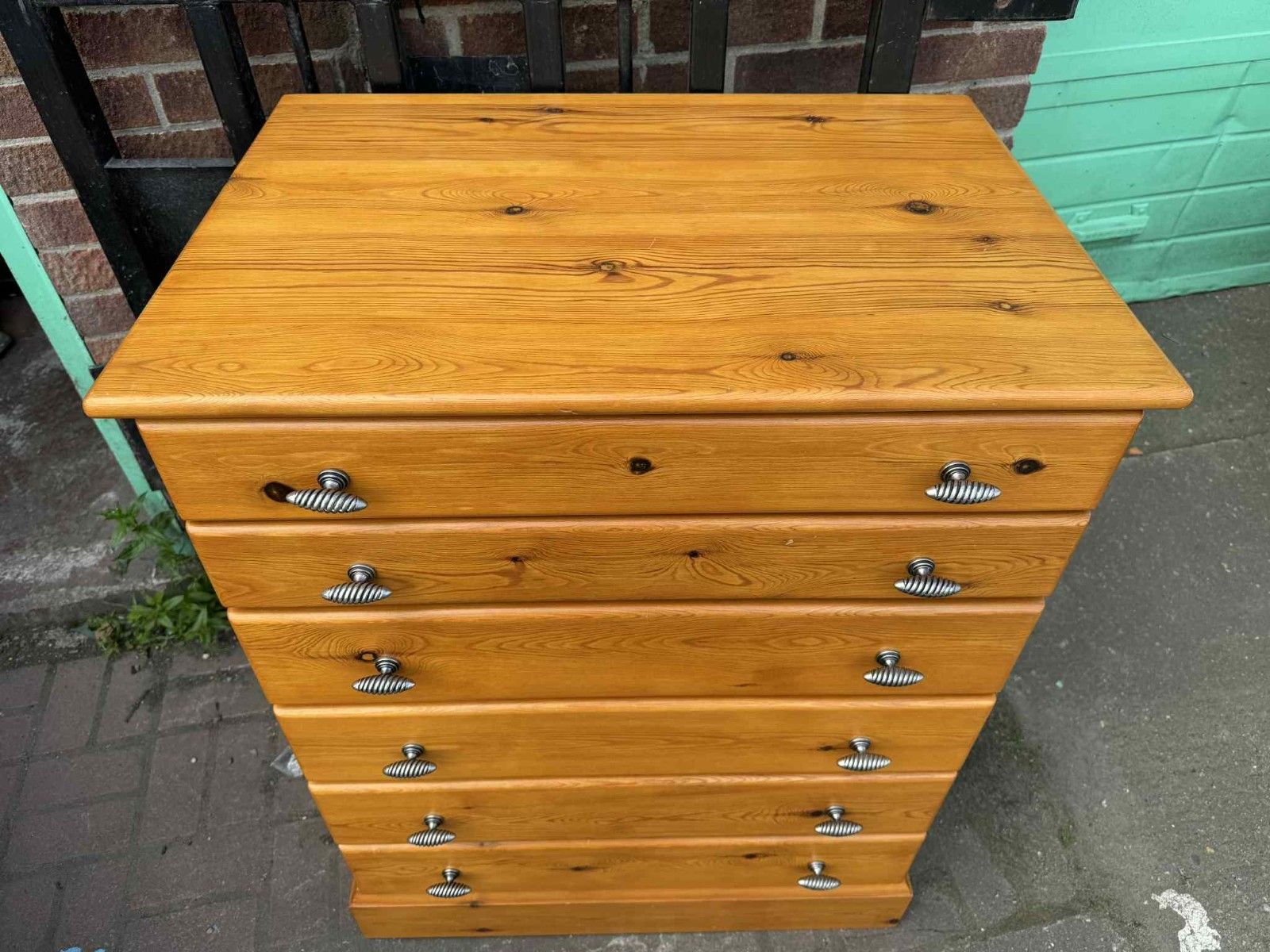 Quality Solid Pine Chest Of Drawers Ready To Upcycle In Fusion Paint photo Furniture