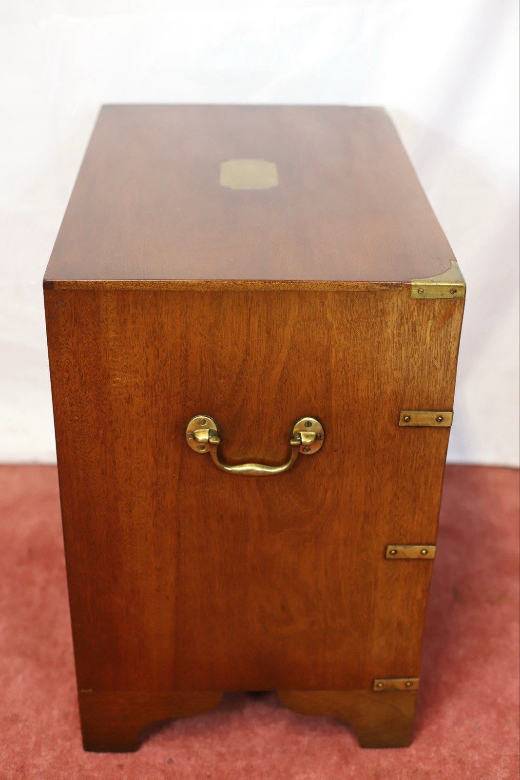 photo for sale Harrods London Lovely Military Campaign Style Chest Of Drawers