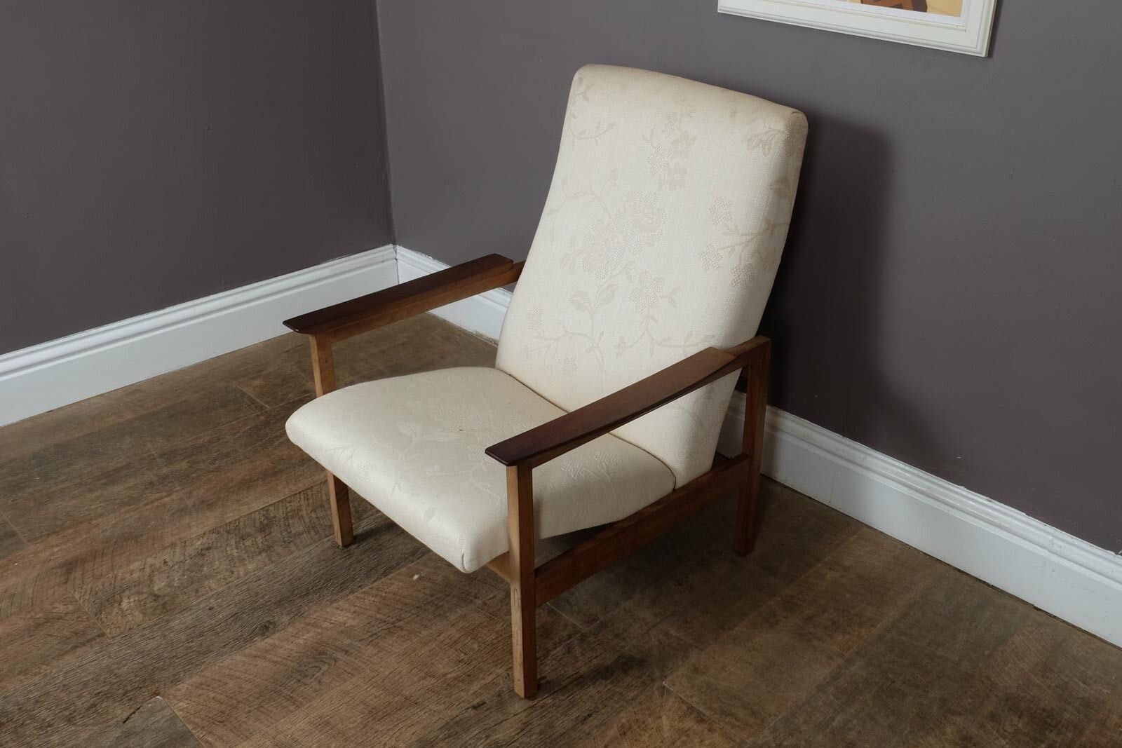 Vintage Retro Guy Rogers Mid Century Kyoto Arm Chair photo Furniture