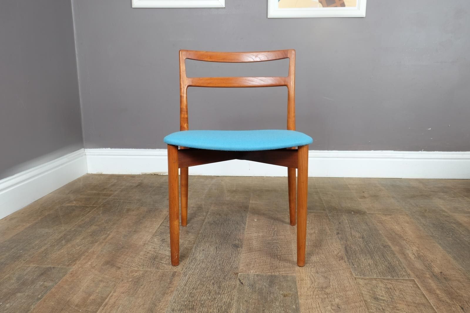 Vintage Set Of 4 Teak Dining Chairs By Randers Model 61 photo vinterior
