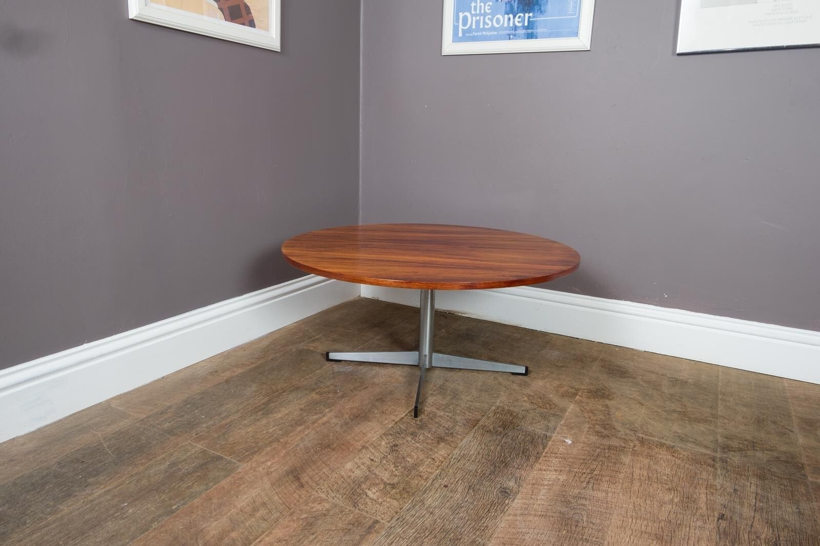 Vintage Retro Mid Century Rosewood Coffee Table Fritz Hansen Style photo vinterior
