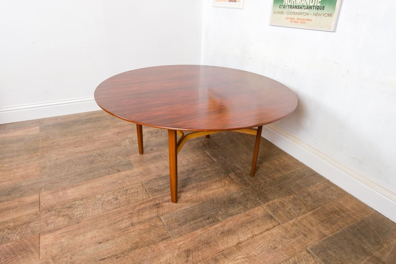 Vintage Low Conference Dining Table By Lewis Butler For Knoll International photo 1500.0
