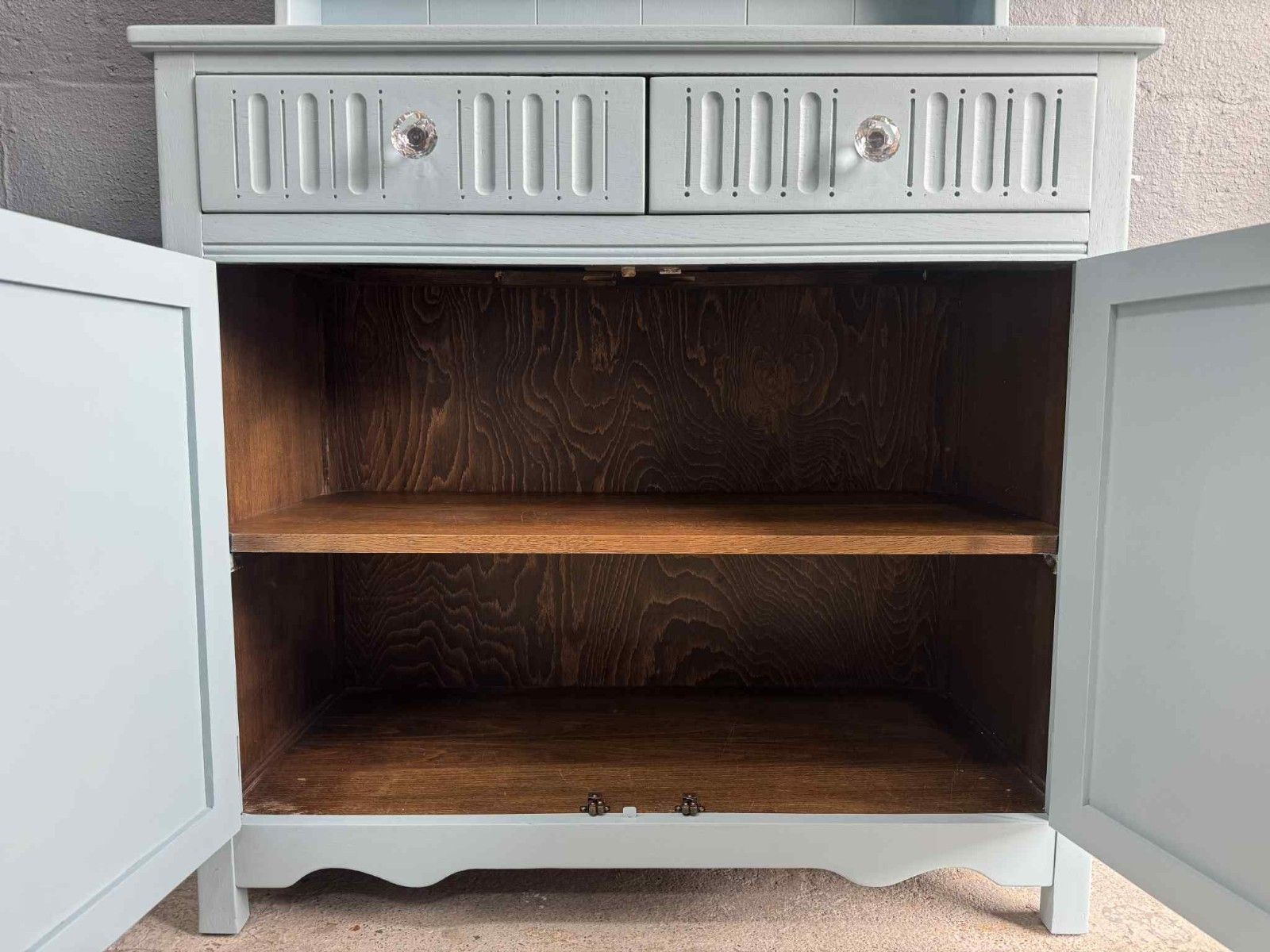 Available Now Lovely Professionally Upcycled Painted Vintage Welsh Dresser Baby photo furniture
