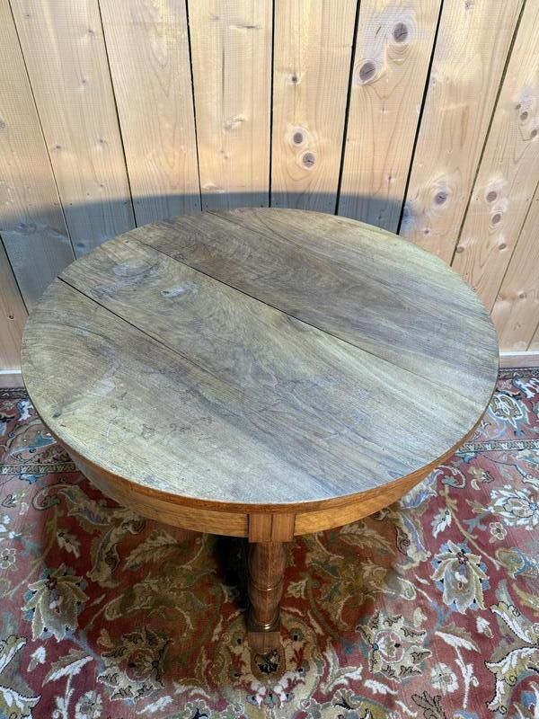 Table Ronde D'appoint   Guéridon époque Louis Philippe En Noyer Massif photo Furniture