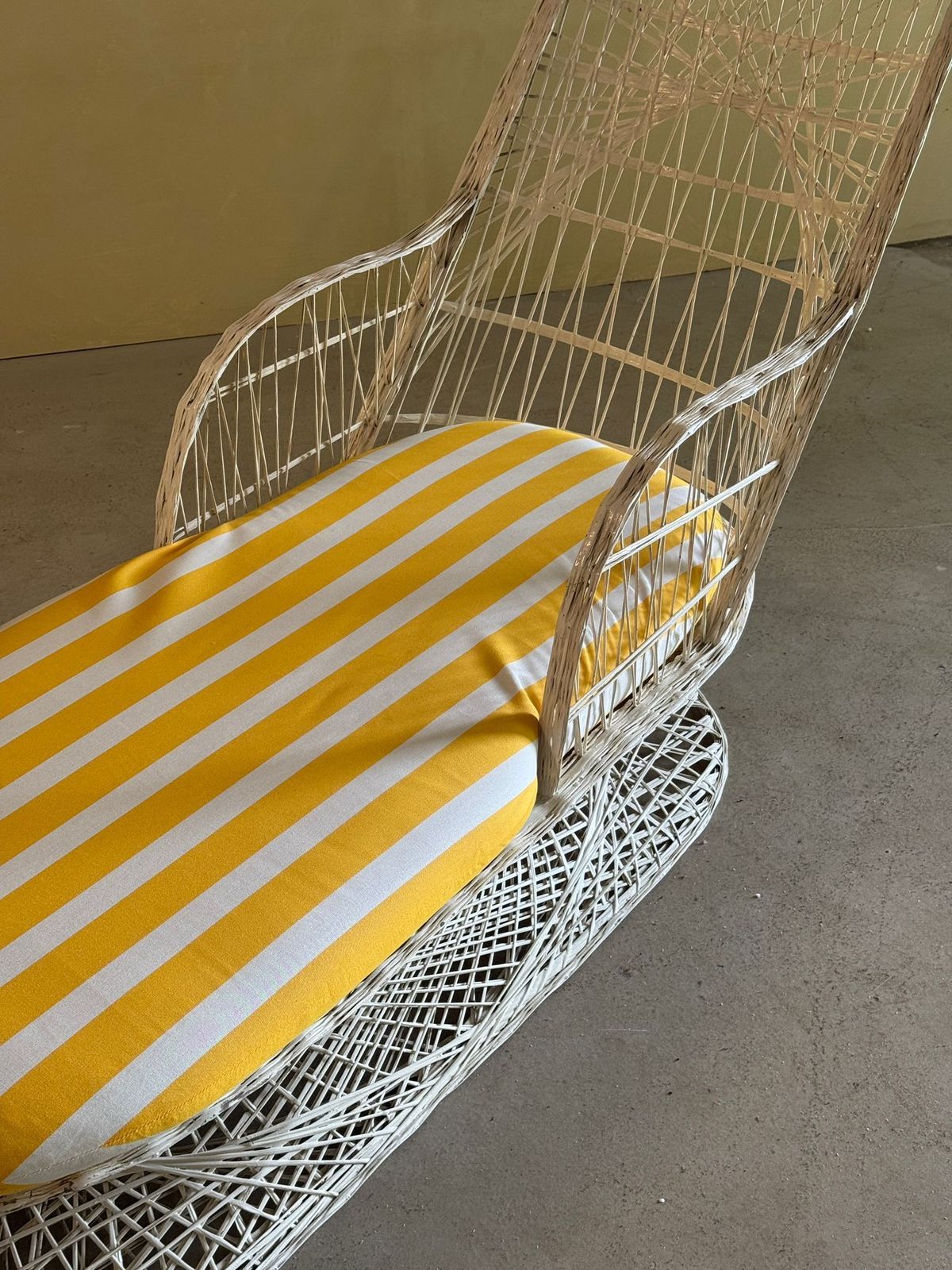 Mid Century Spun Fiberglass Lounge Armchair By Russell Woodard, 1960s photo furniture