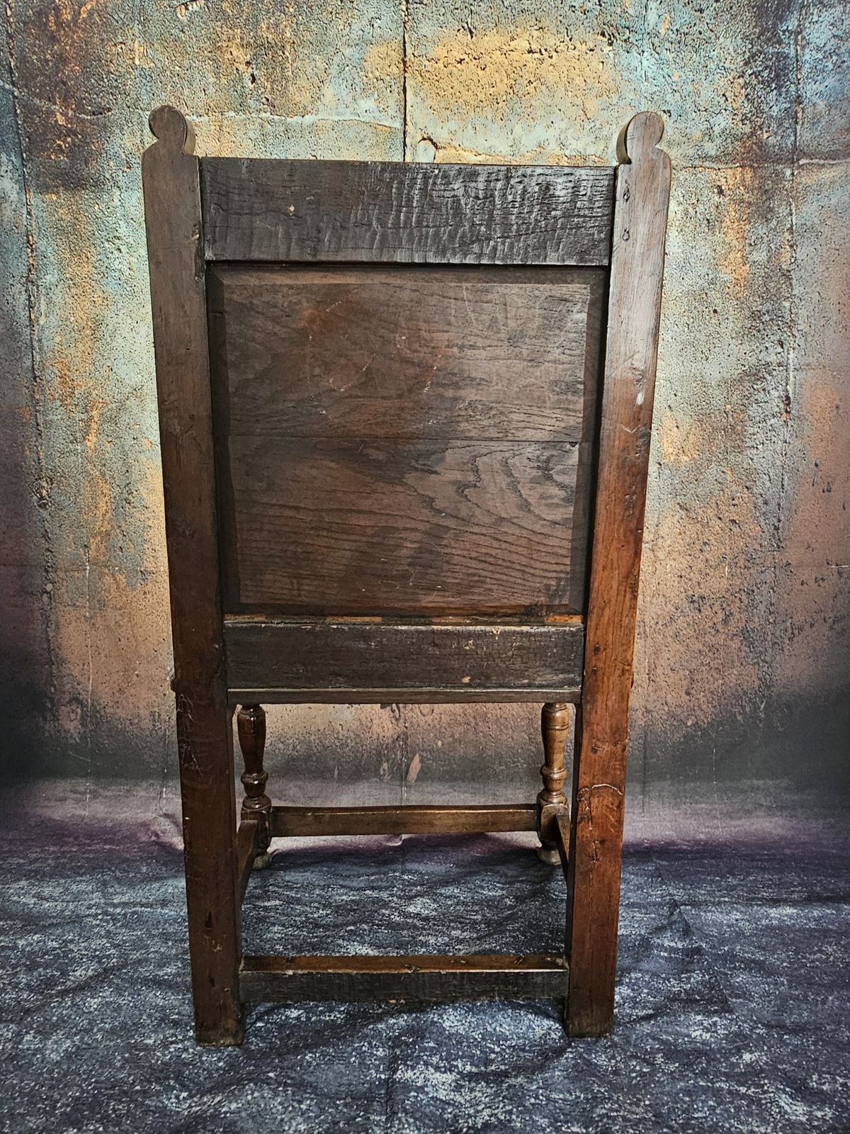 Antique 17th Century Oak Wainscot Hall Chair photo buy
