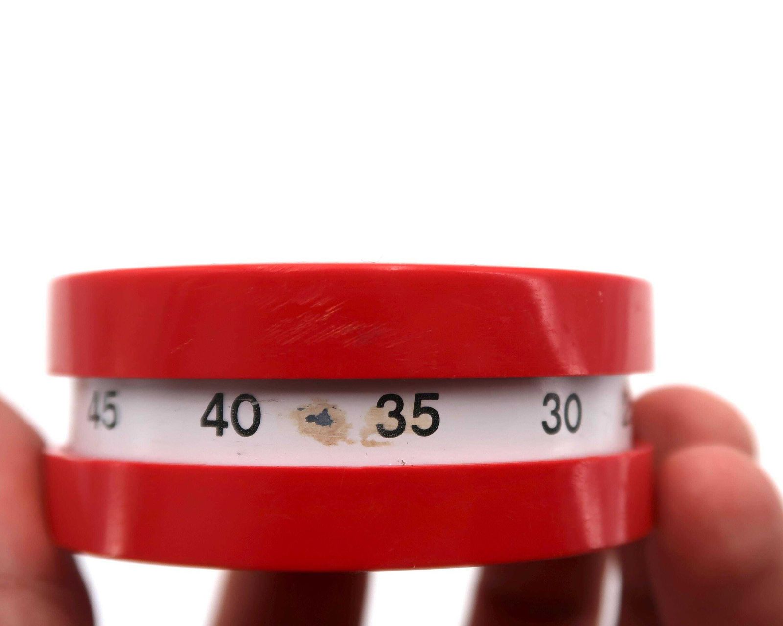 Red "Minitimer" Timer Terraillon By Richard Sapper, 1970s / Design, Moma Collection, Pop, Kitchen, Home Decor photo 182.0