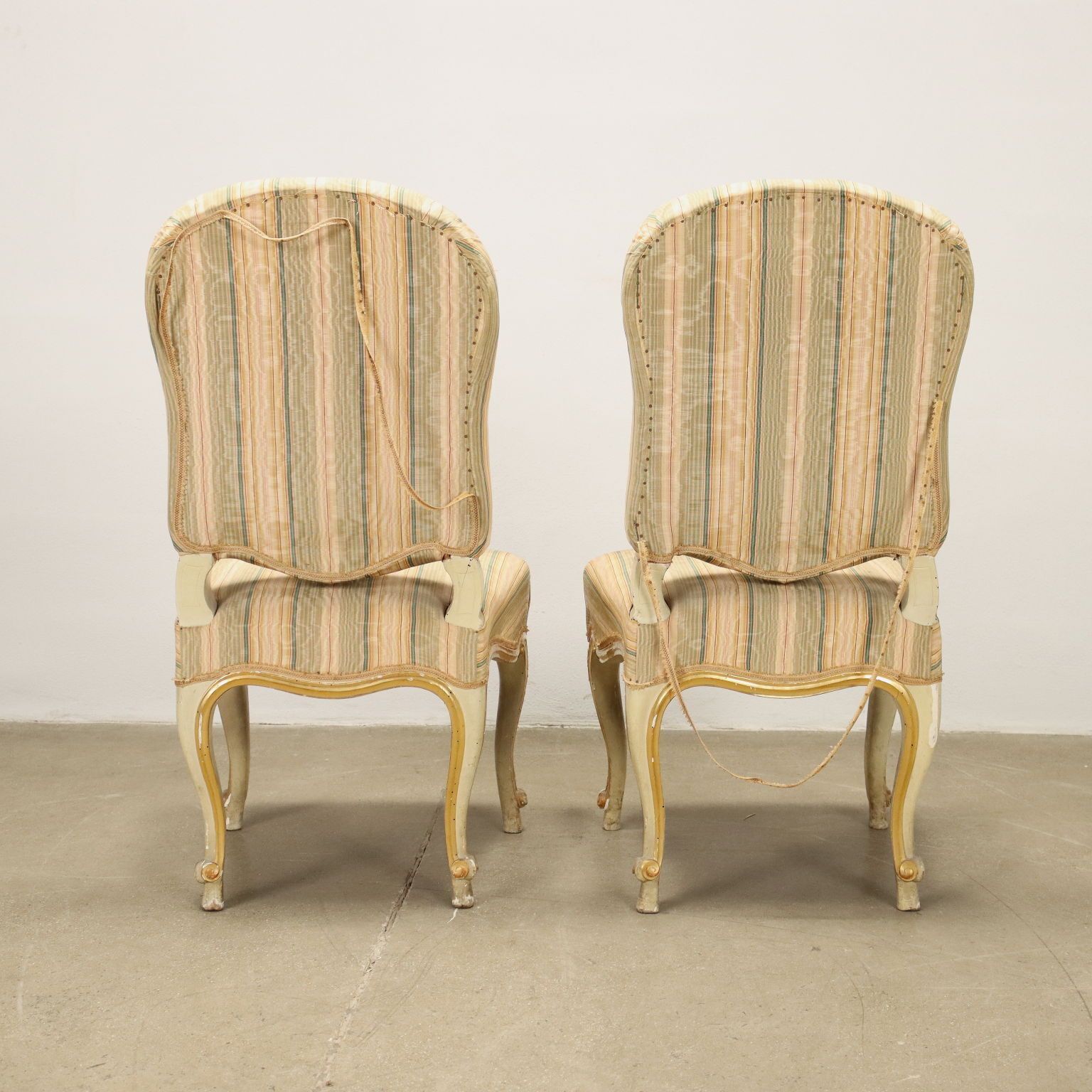 Group Of 4 Chairs Eclecticism Wood Italy XIX Century photo buy
