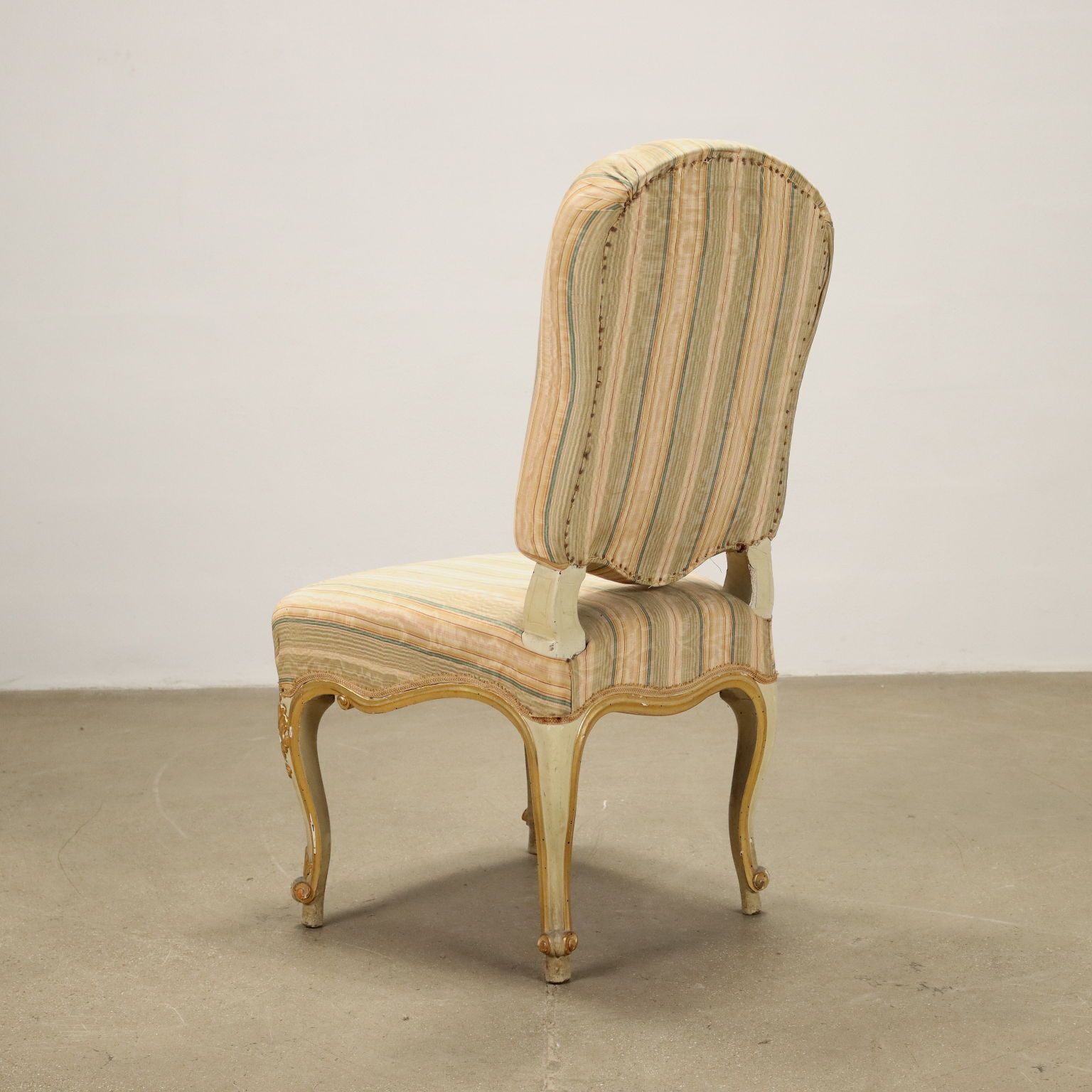photo furniture Group Of 4 Chairs Eclecticism Wood Italy XIX Century