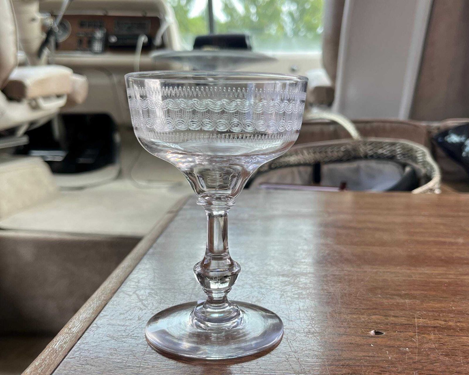 Champagne Glasses Champinoise | 4pcs | Antique French Coupes photo 300.0
