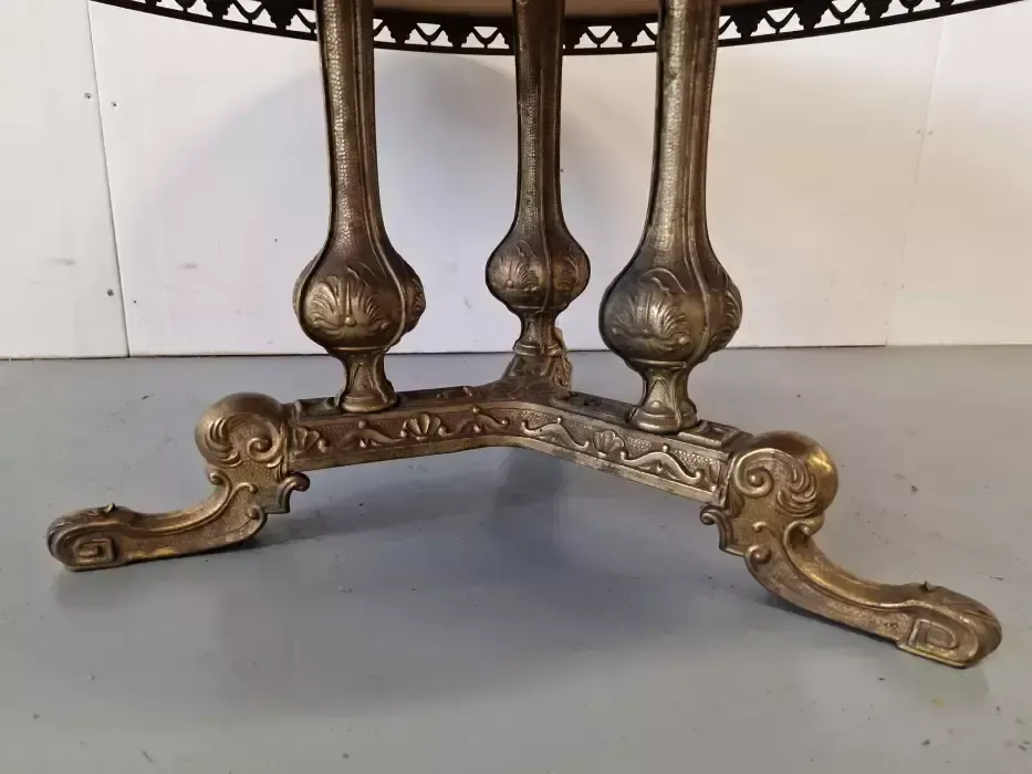 Coffee Table With Marble Top, 1970s photo furniture