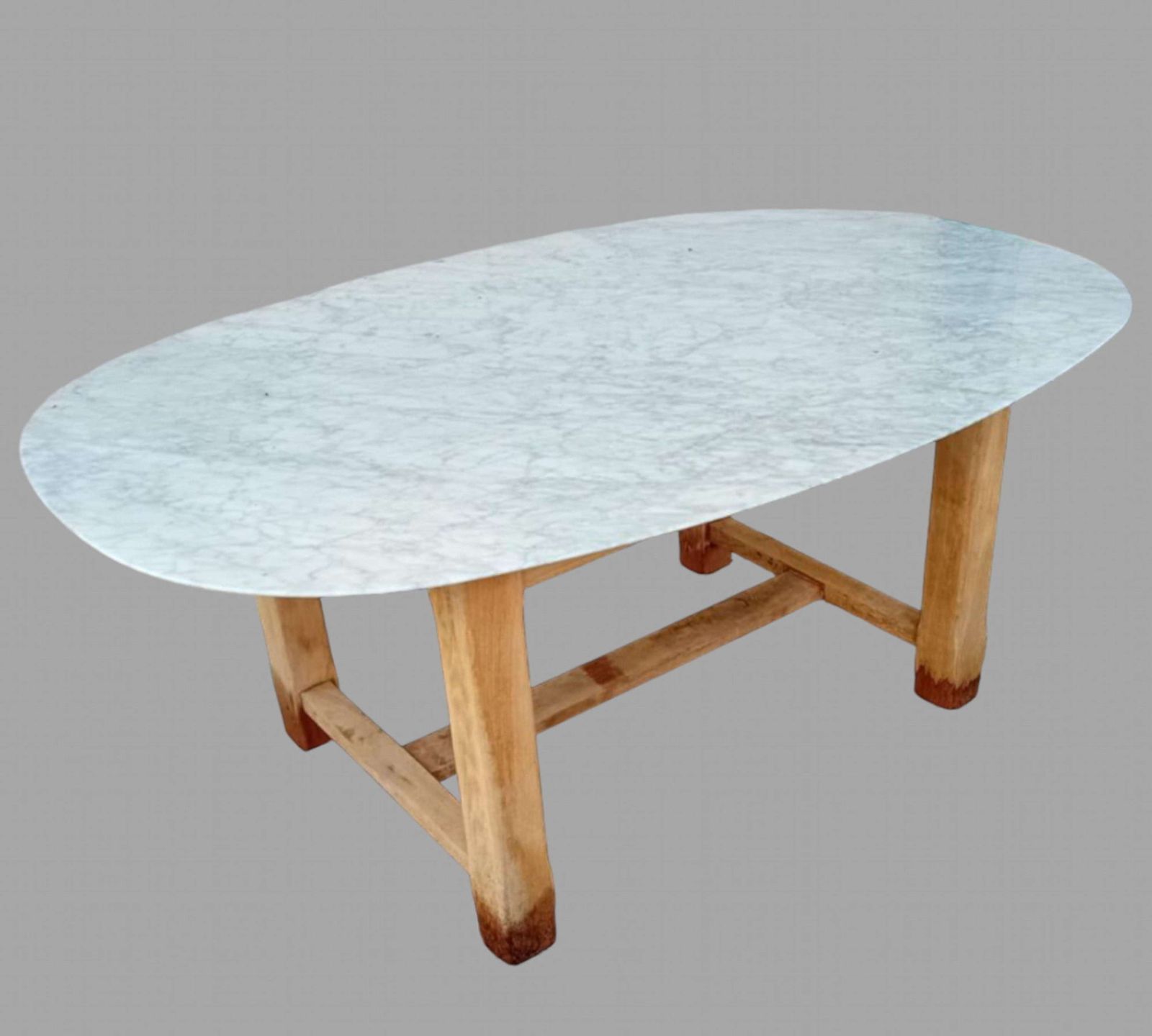 A Marble Topped Garden/Conservatory Table photo for sale