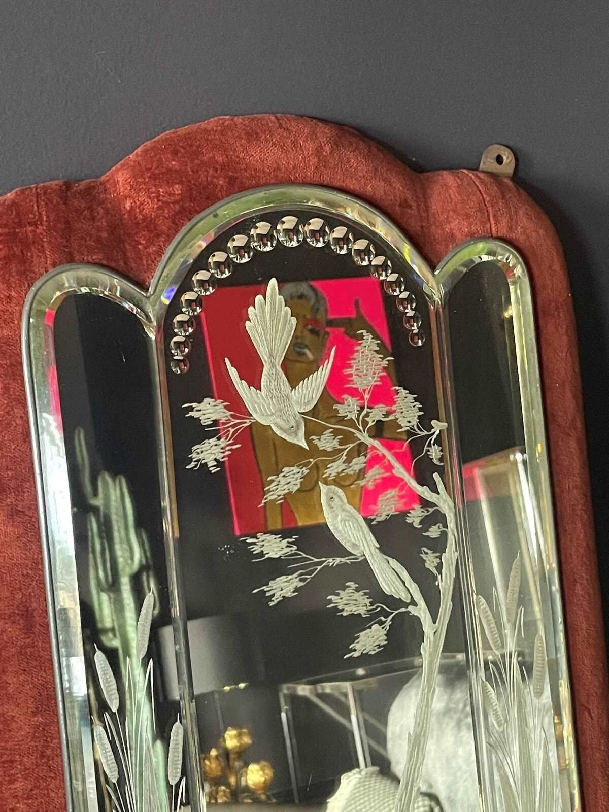 Victorian Gothic Sorcerers Mirror photo for sale