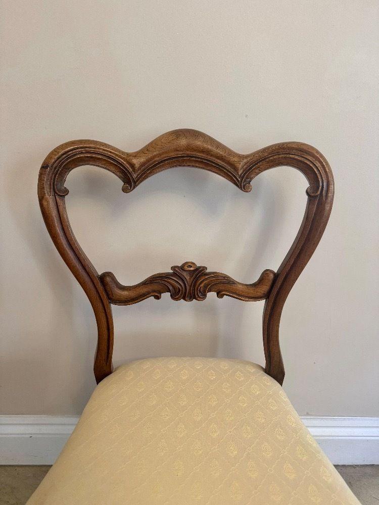 photo for sale Fine Quality Set Of Six Victorian Rosewood Dining Chairs