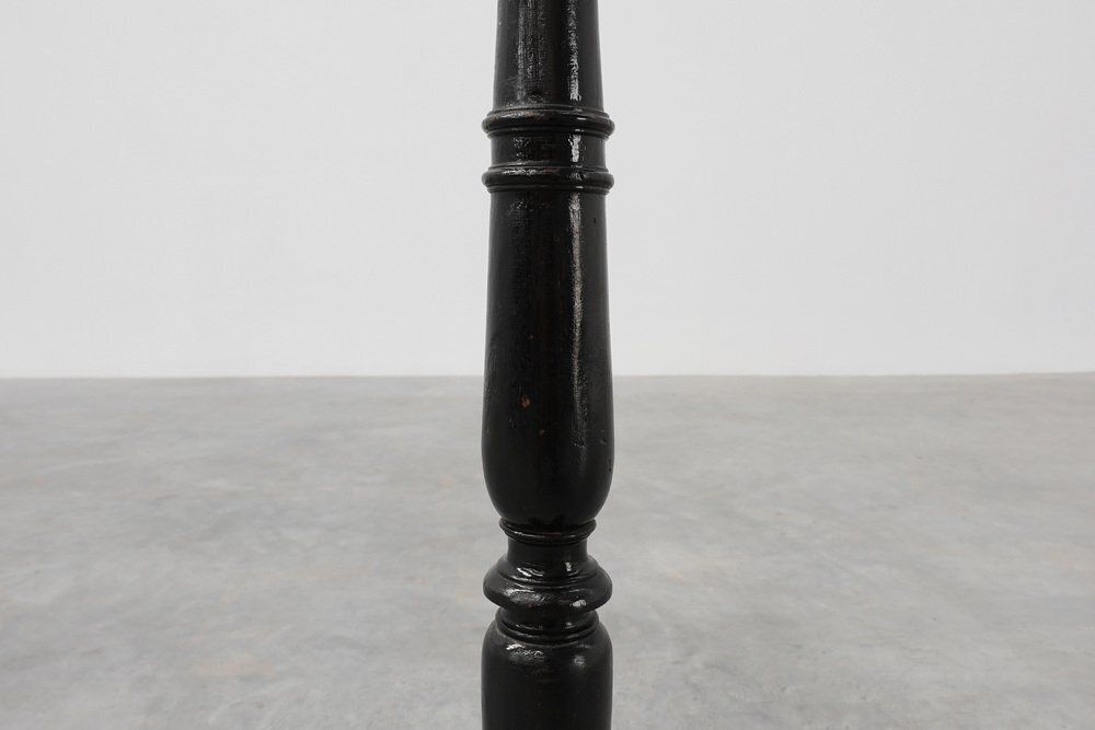 Rustic French Black Bookstand In Wood, 1850 photo buy