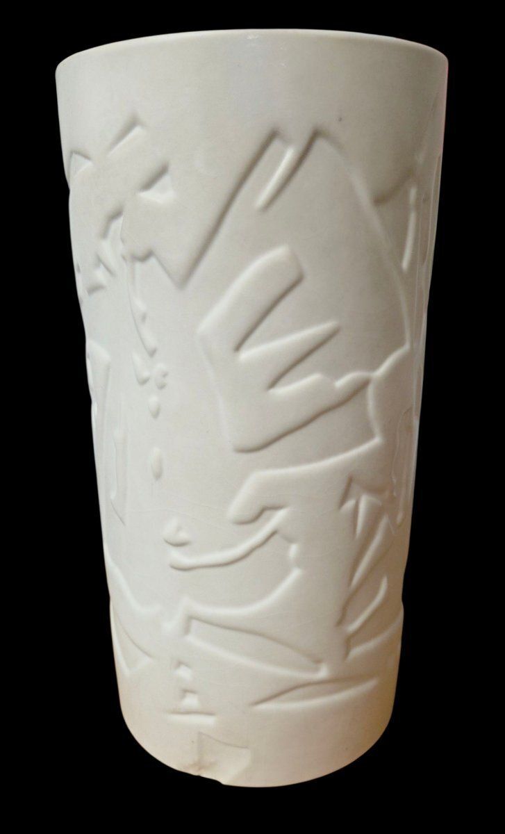 étienne Hajdu (1907 1996) Roller Vase Manufacture Sèvres photo 393.0