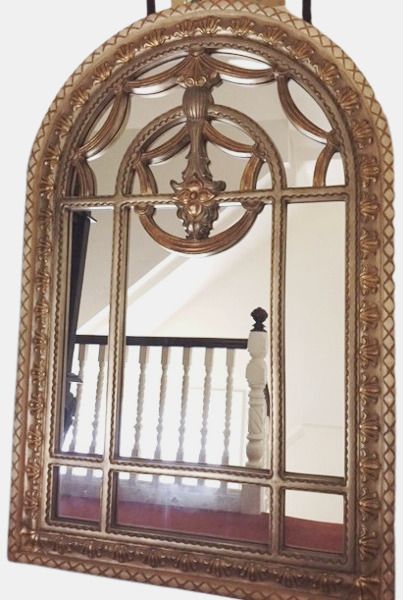 Huge Ornate Baroque Style Wall Mirror 6ft High X 4ft Wide X 3inches Deep photo furniture