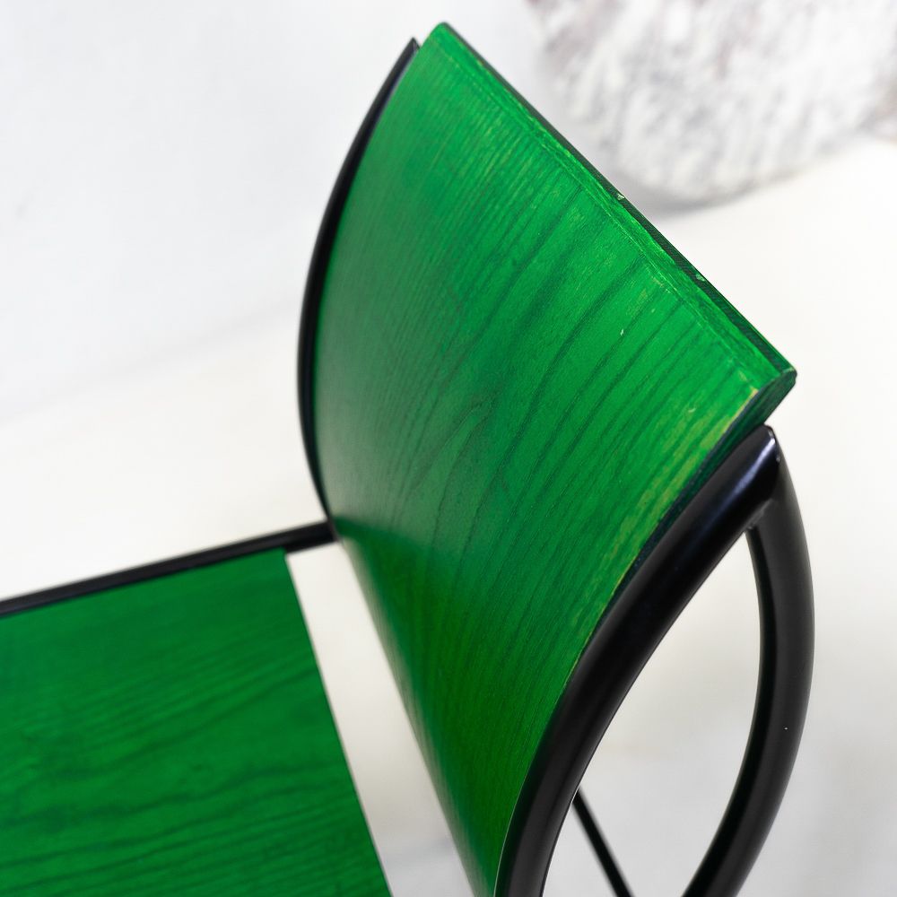 Kim Chair By Michele De Lucchi For Memphis Milano, 1980s photo Furniture