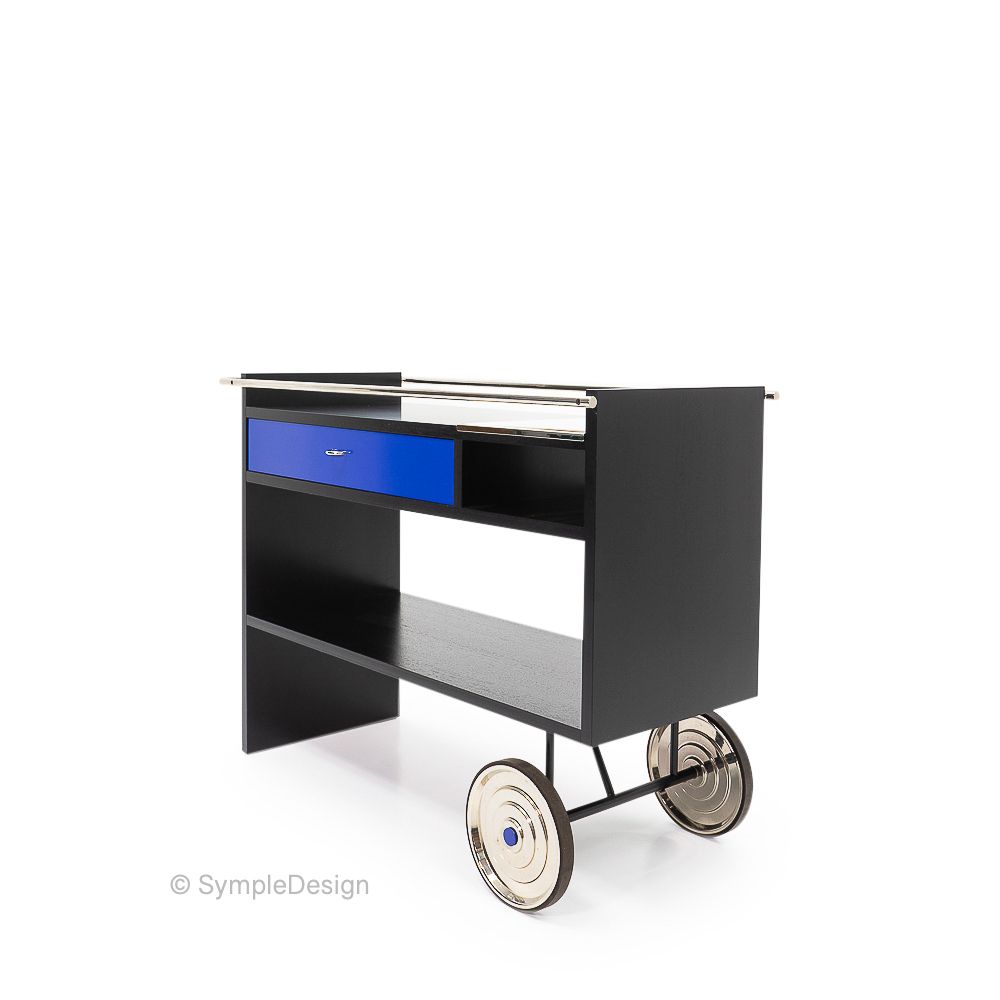 Upw Serving Cart, Designed By Ulrich P. Wieser For Wb Form photo for sale