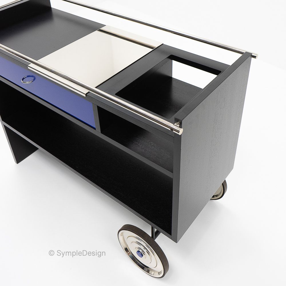 Upw Serving Cart, Designed By Ulrich P. Wieser For Wb Form photo 2989.0
