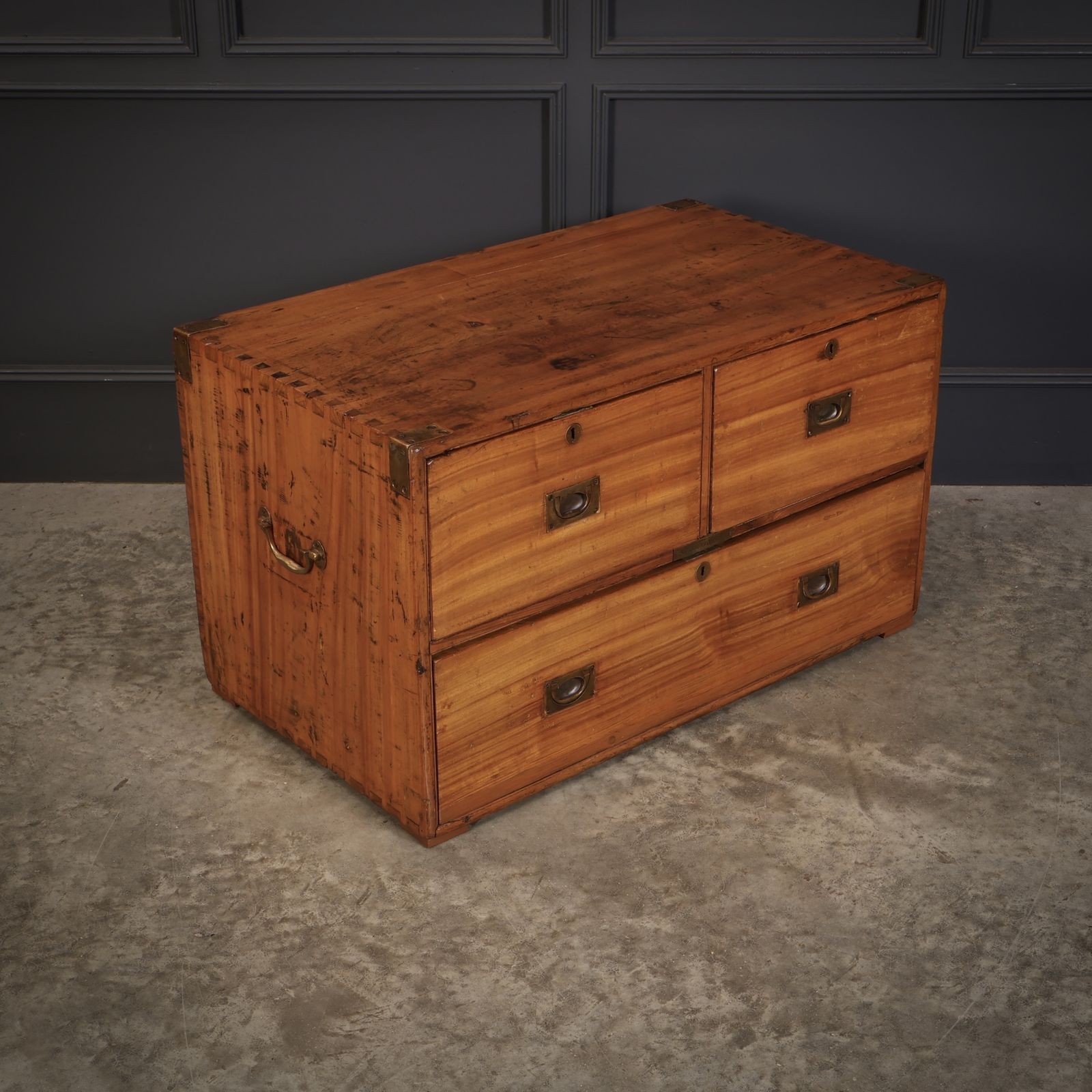 Camphor Wood Campaign Chest Coffee Table photo Furniture
