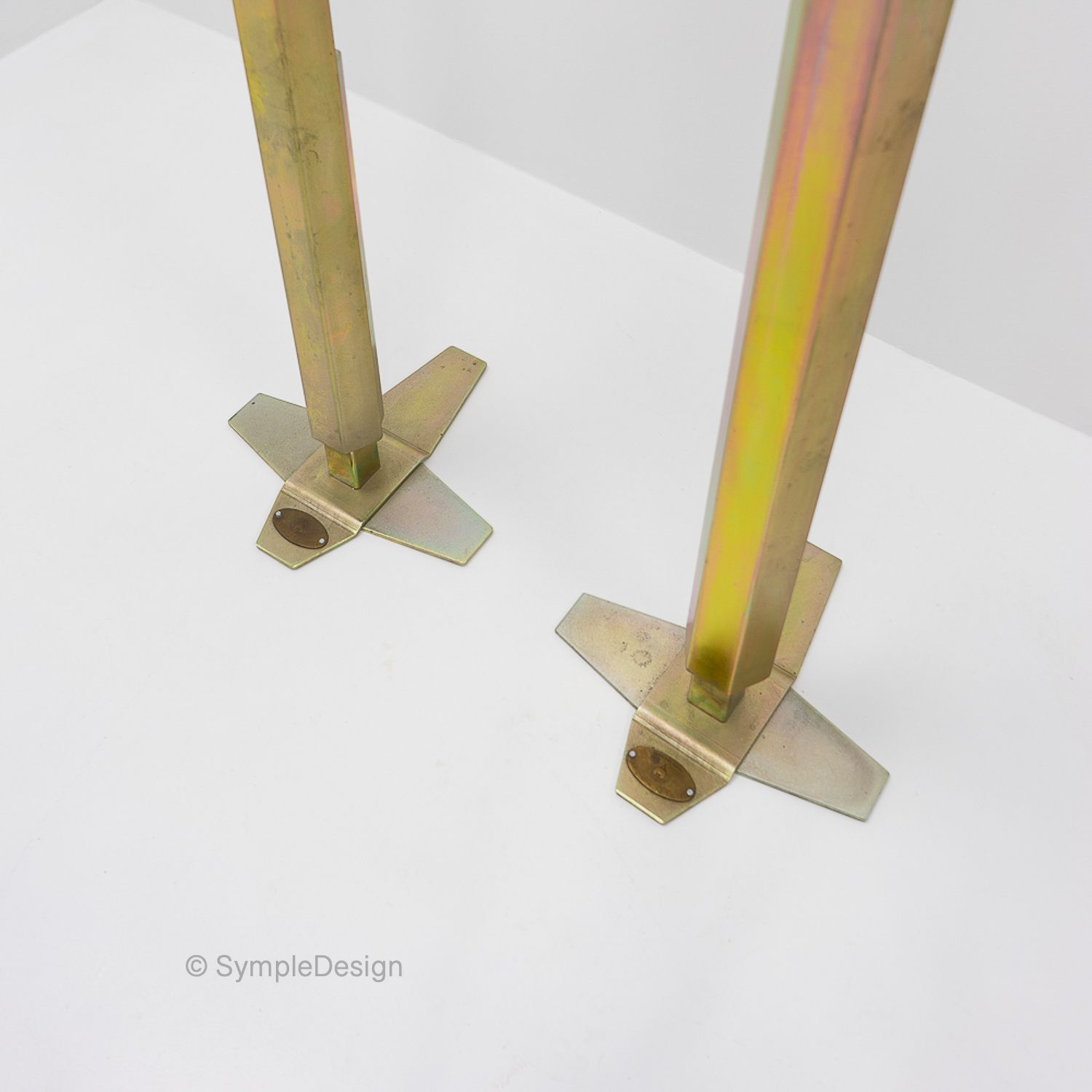 Mark Brazier Jones Aura Floor Lamps, 1990s, Set Of Two photo vinterior