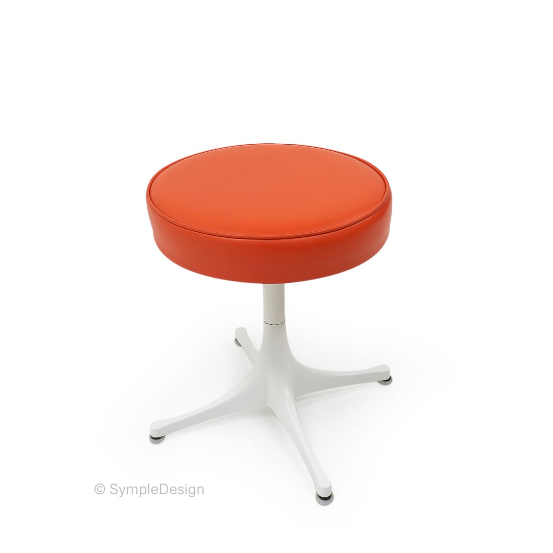 George Nelson Swivel Pedestal Stool For Herman Miller, 1970s (3) photo furniture