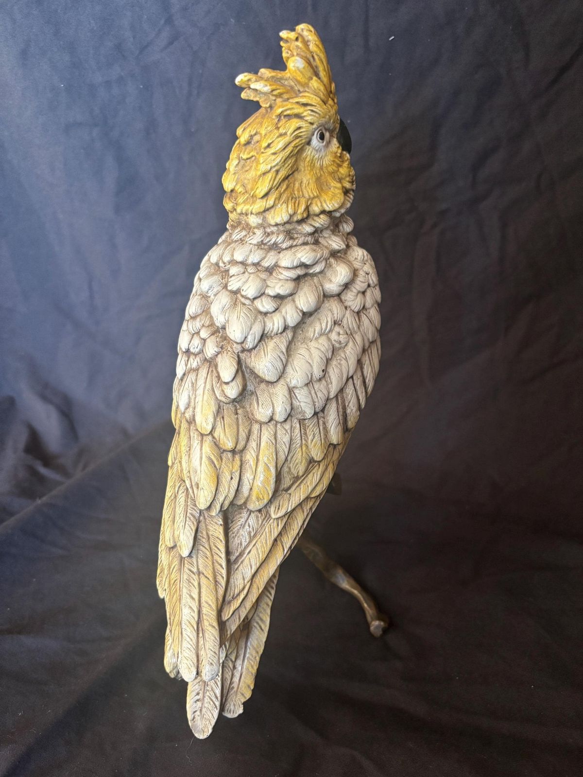 Bergman: Large Austrian Cold Painted Bronze Model Of A Cockatoo photo for sale