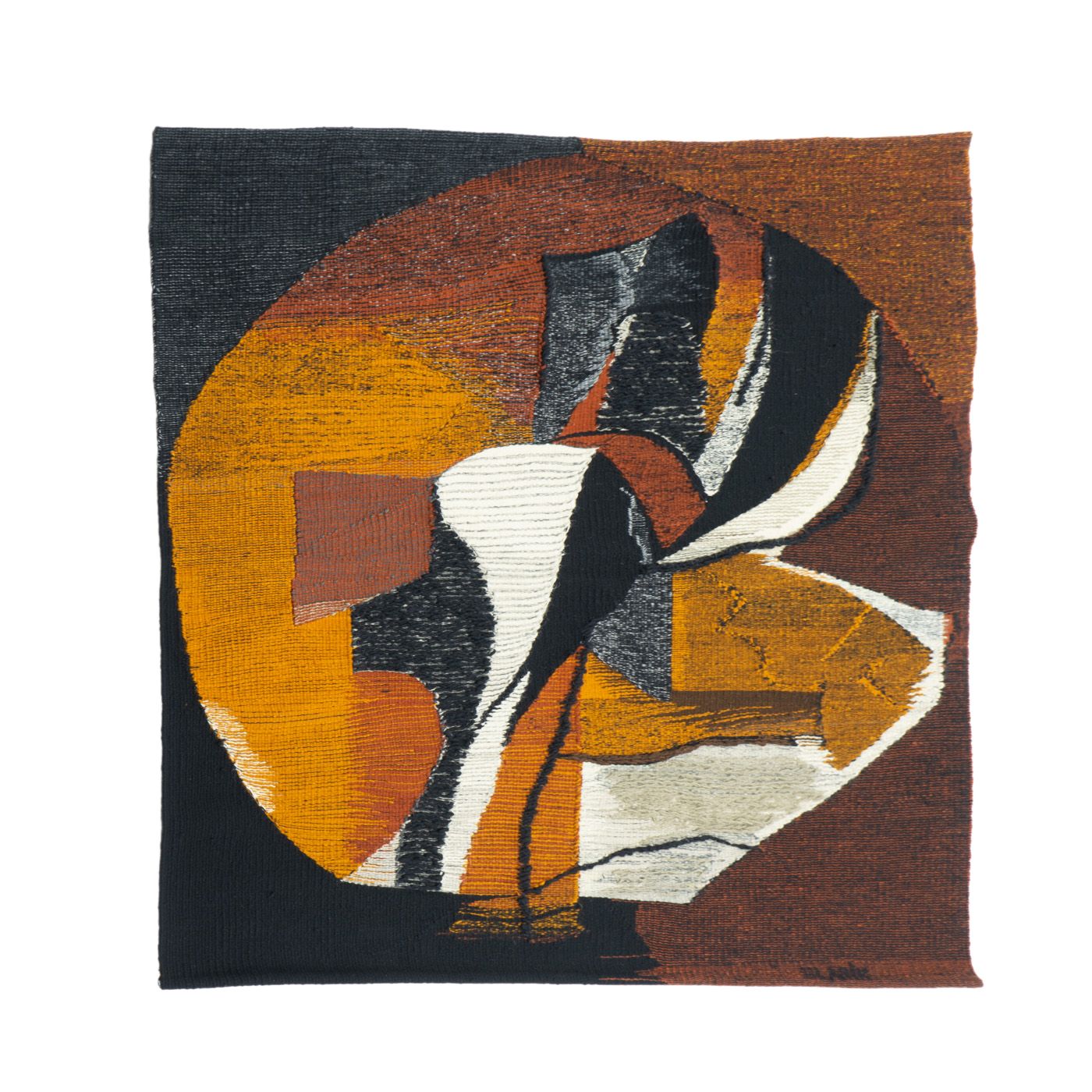 Jan Hladik Woolen Tapestry – Czechoslovakia, 1980s