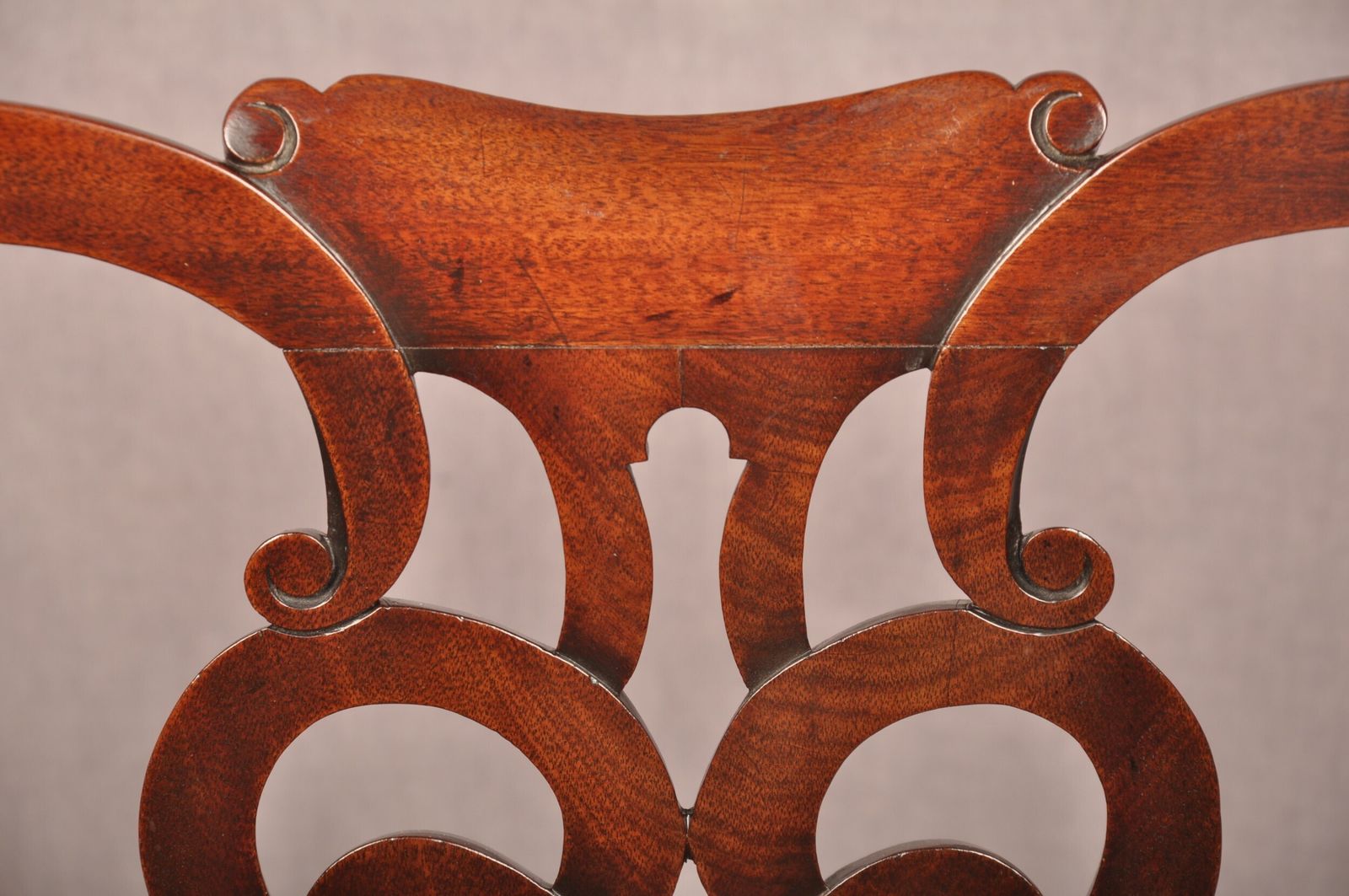 Fine 18th Century Irish Mahogany Armchair photo vintage