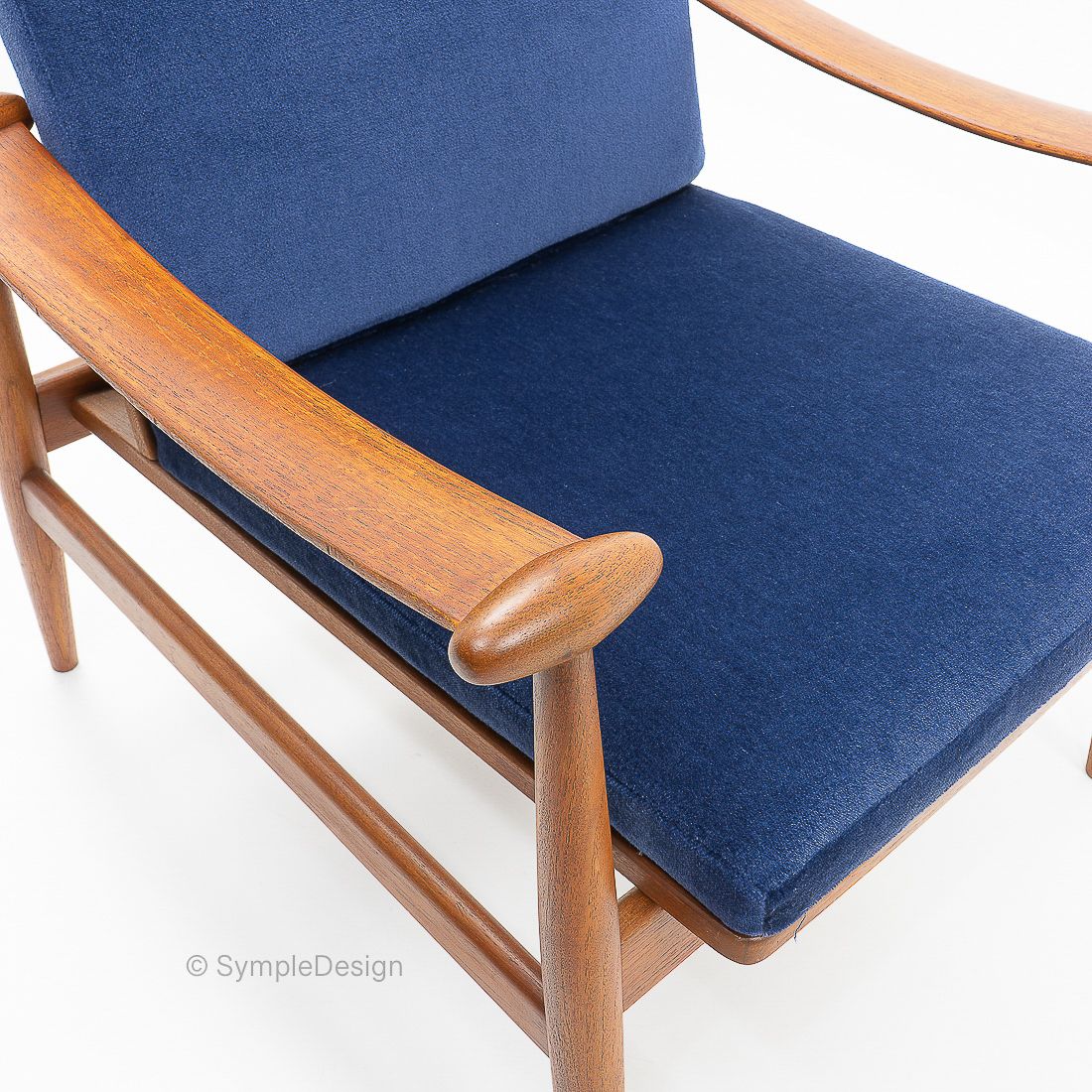 Furniture Finn Juhl “Spade” Armchair, France And Daverkosen, 1950s photo