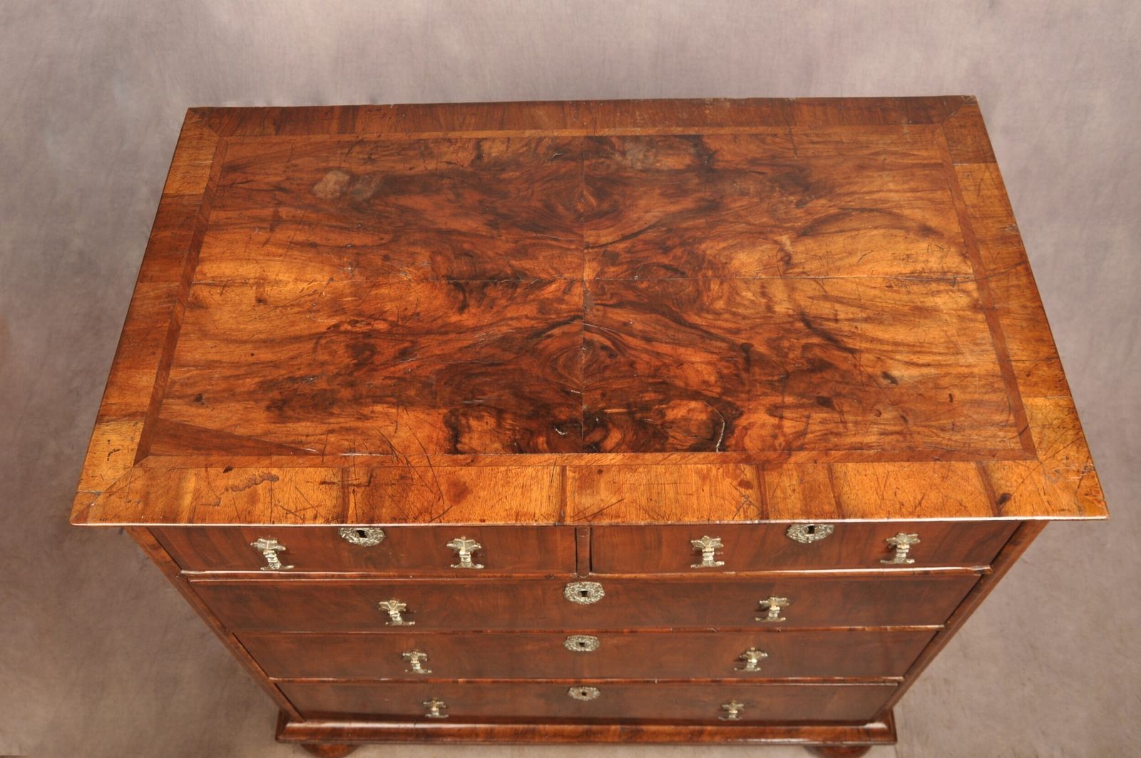 17th Walnut Century Chest Of Drawers photo Furniture