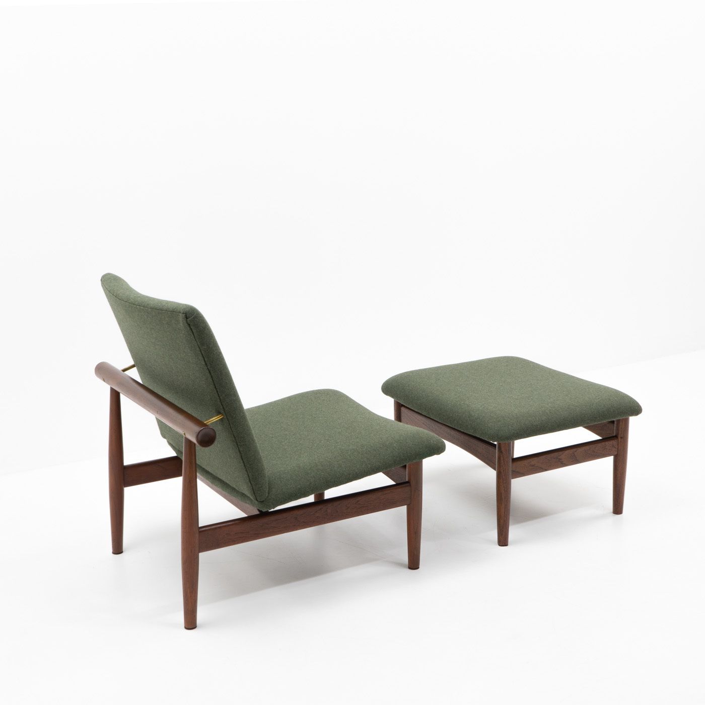Finn Juhl Lounge Chair And Ottoman, Japan Series photo for sale