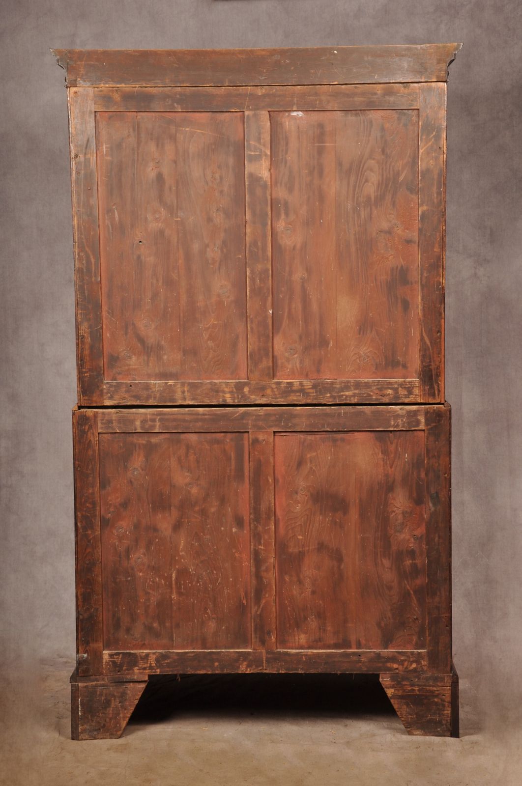 photo vinterior Fine 18th Century Mahogany Tallboy