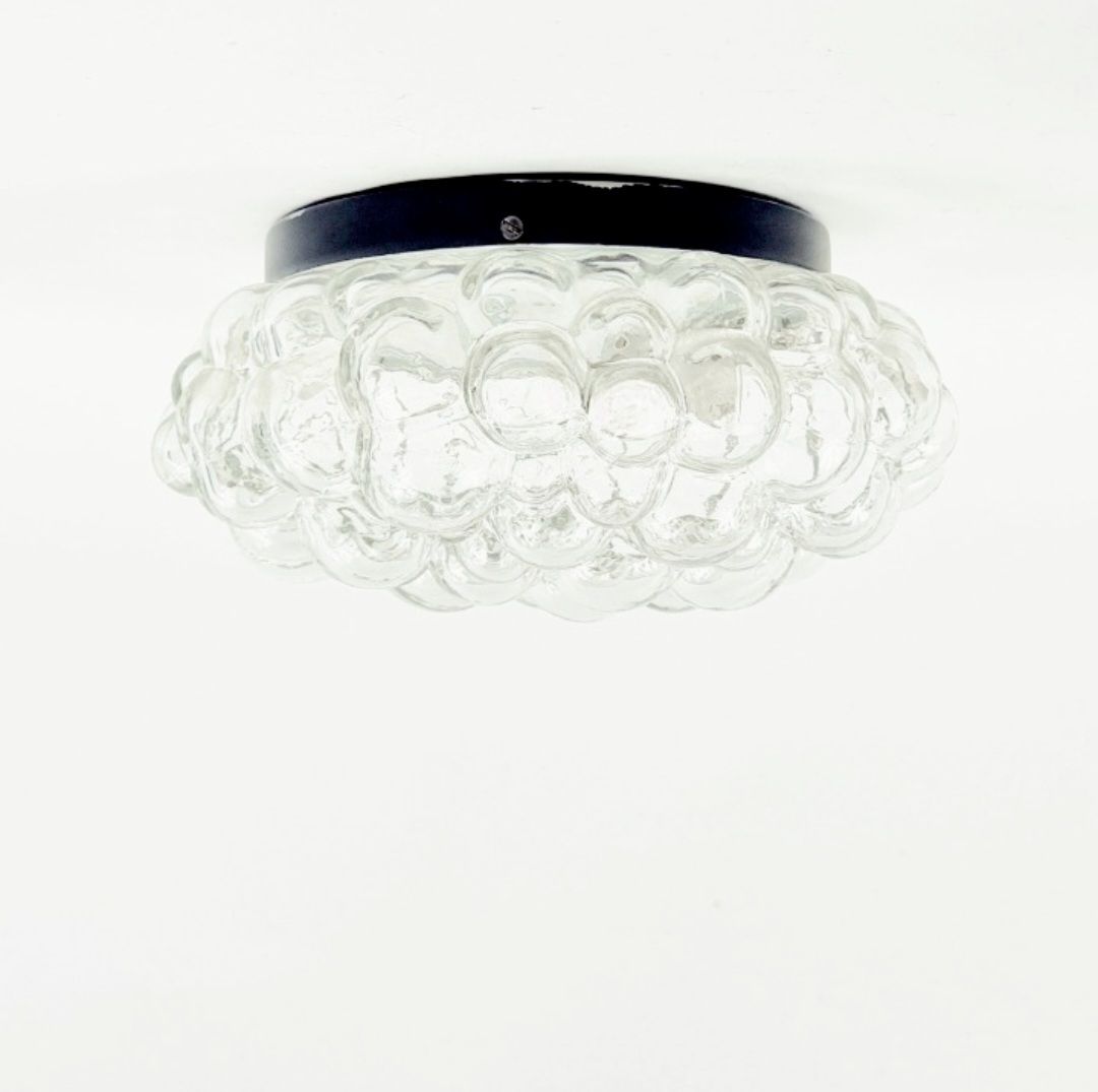 Mid Century Bubble Glass Ceiling Light By Helena Tynell For Limburg, Germany, 1960s photo 475.0