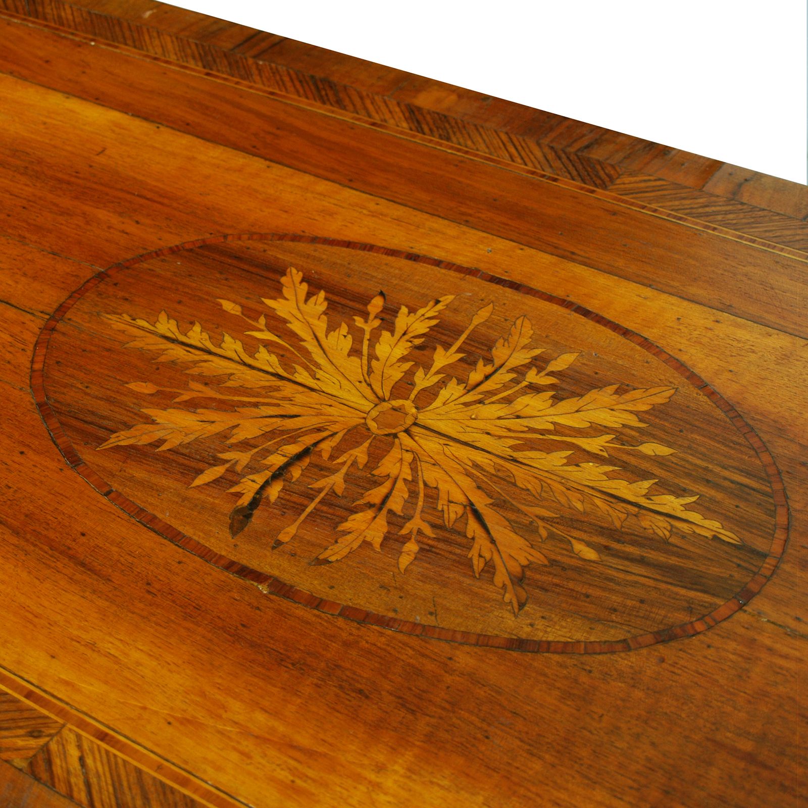 Maggiolini Italian Chest Of Drawers, Early 20th Century, Richly Inlaid, Louis XV Style photo vintage