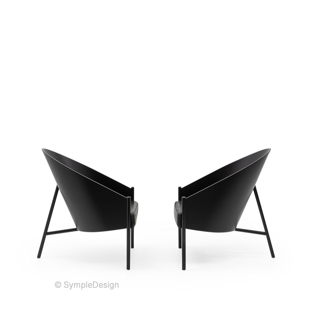 Pratfall Lounge Chairs By P. Starck For Driade, Set Of Two photo Furniture