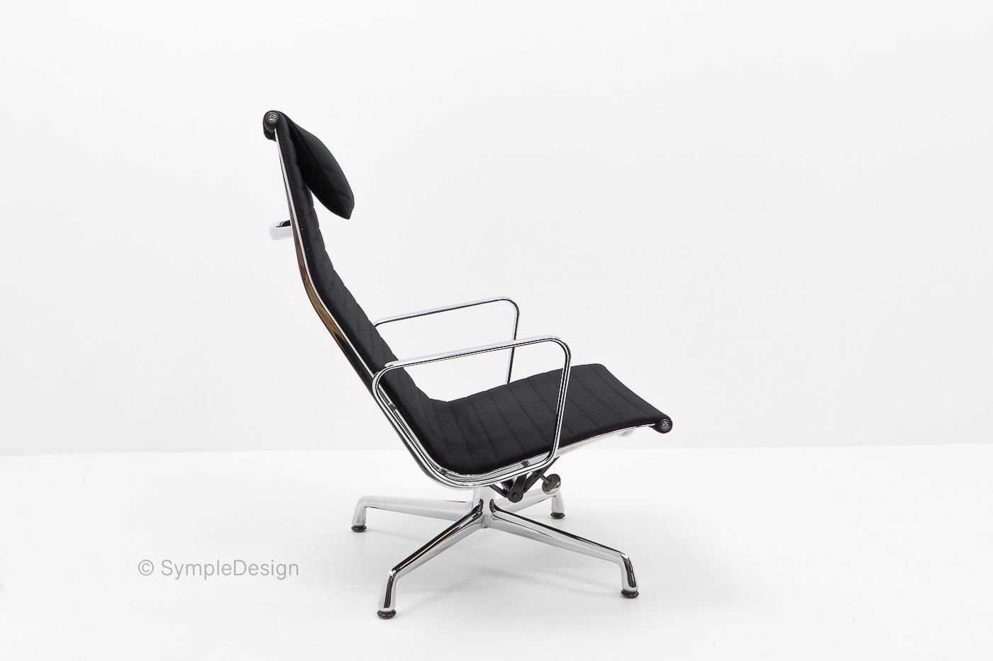 Eames Alu Group Lounge Chair – Vitra, 1980s photo for sale